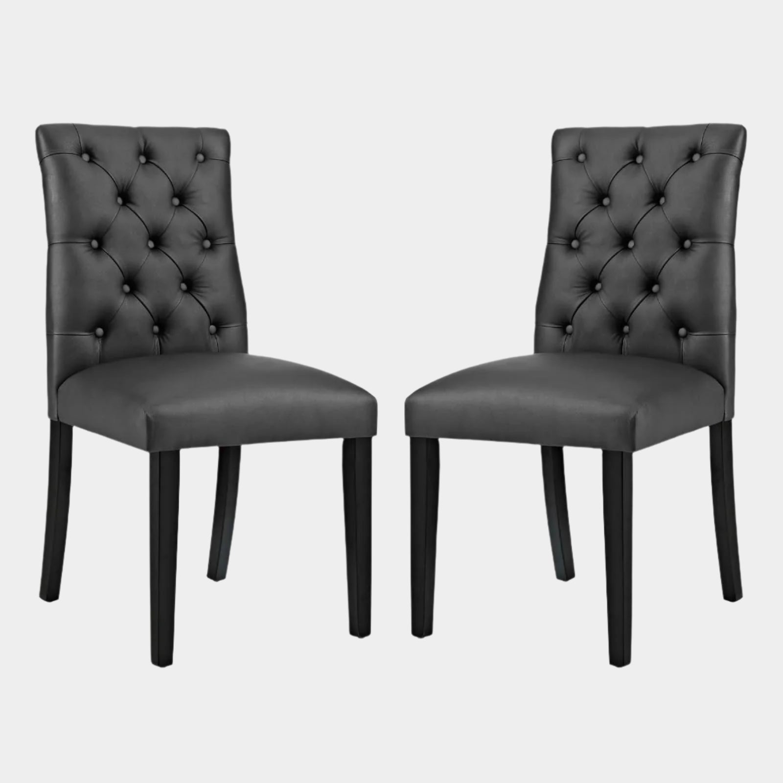 Duchess Dining Chair Vinyl Set of 2
