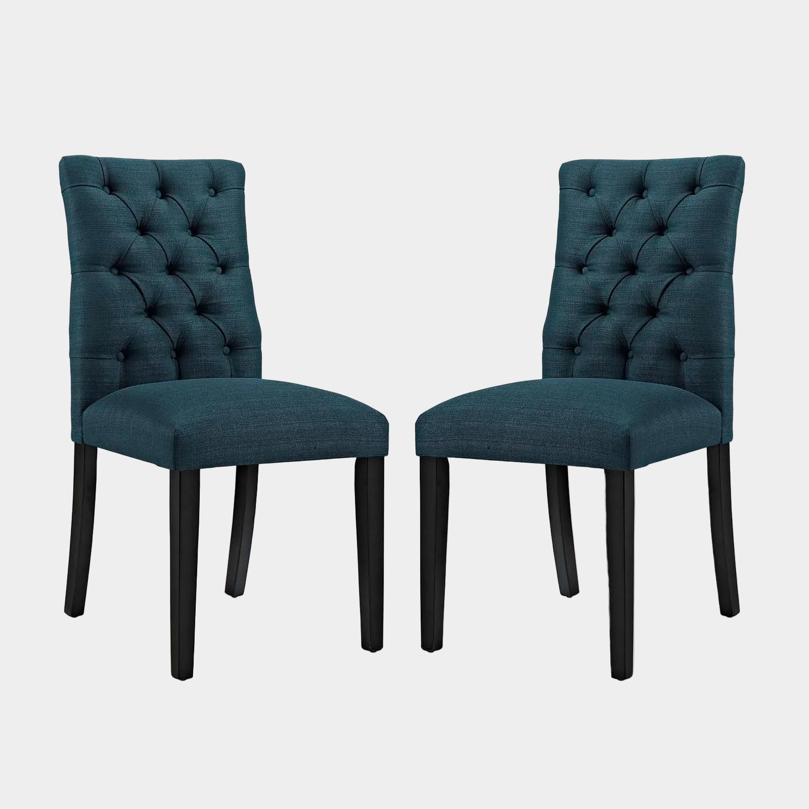 Duchess Fabric Dining Chair Set of 2