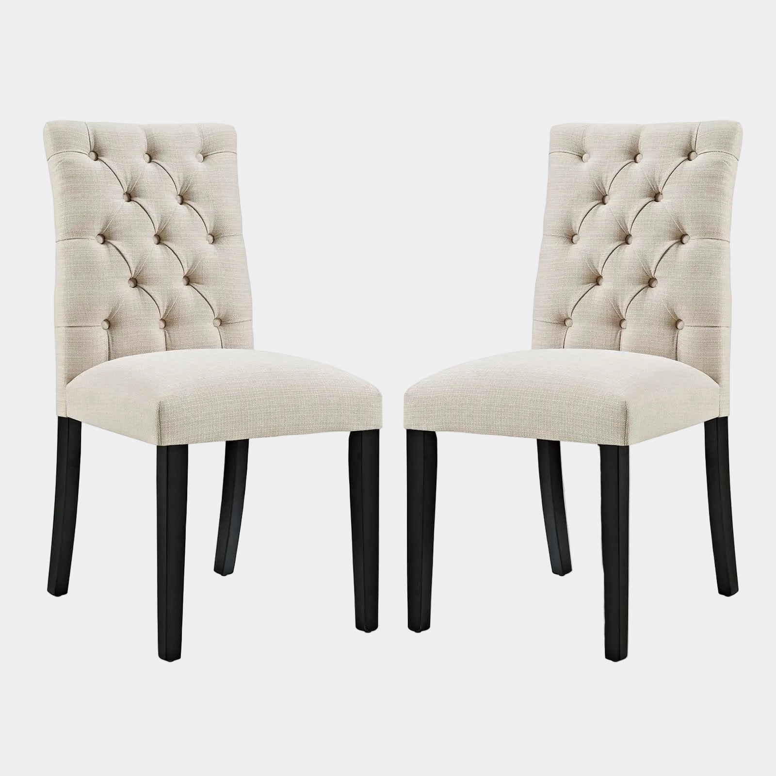 Duchess Fabric Dining Chair Set of 2