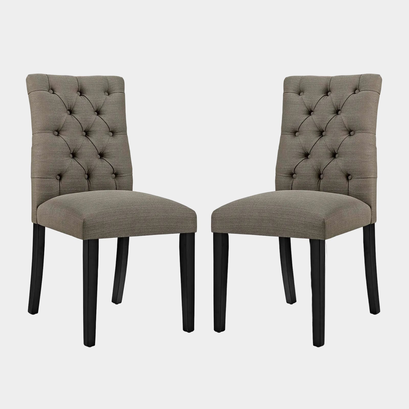 Duchess Fabric Dining Chair Set of 2