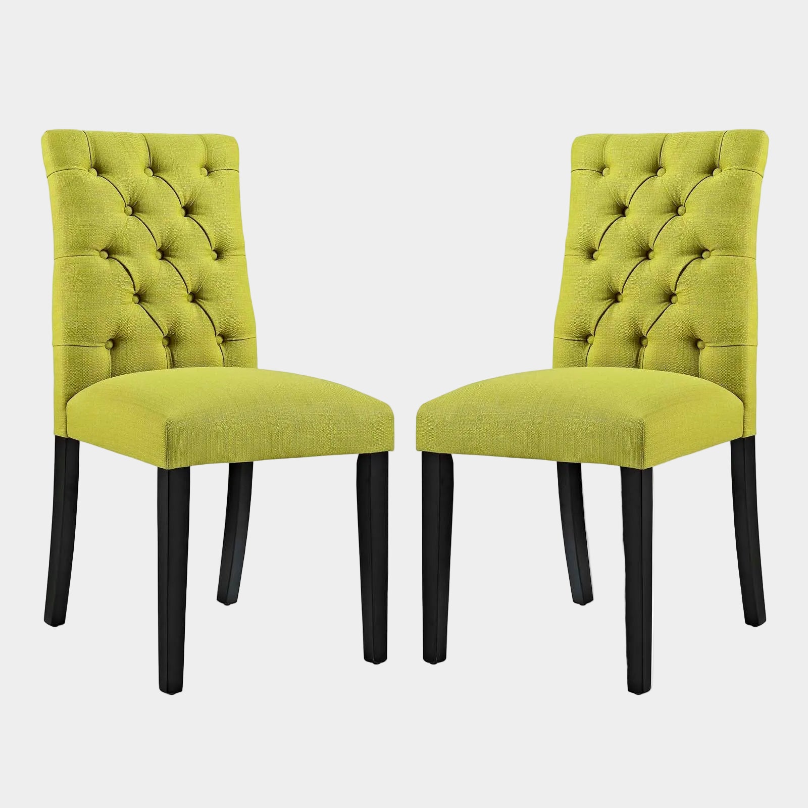 Duchess Fabric Dining Chair Set of 2