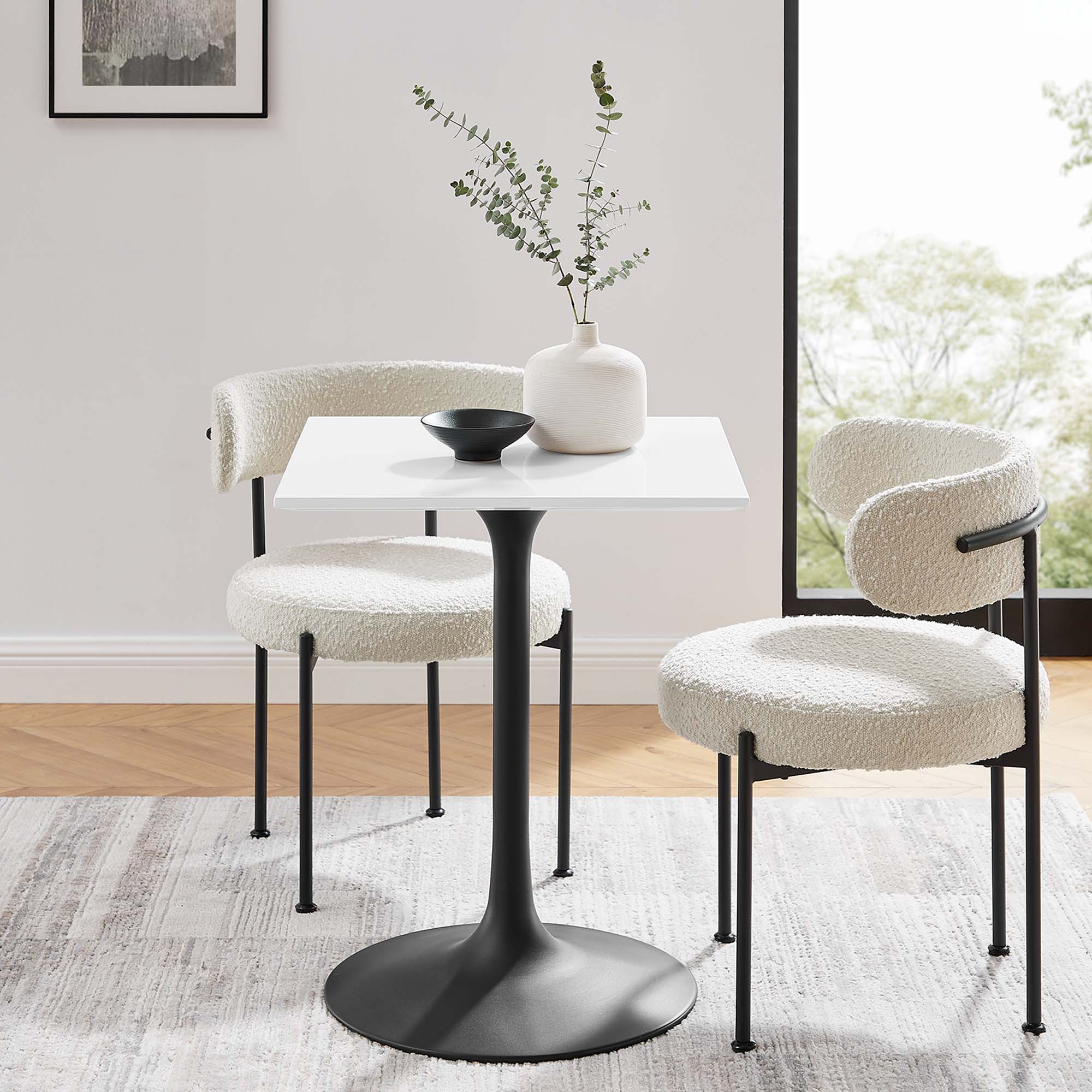Lippa Square Wood Dining Table