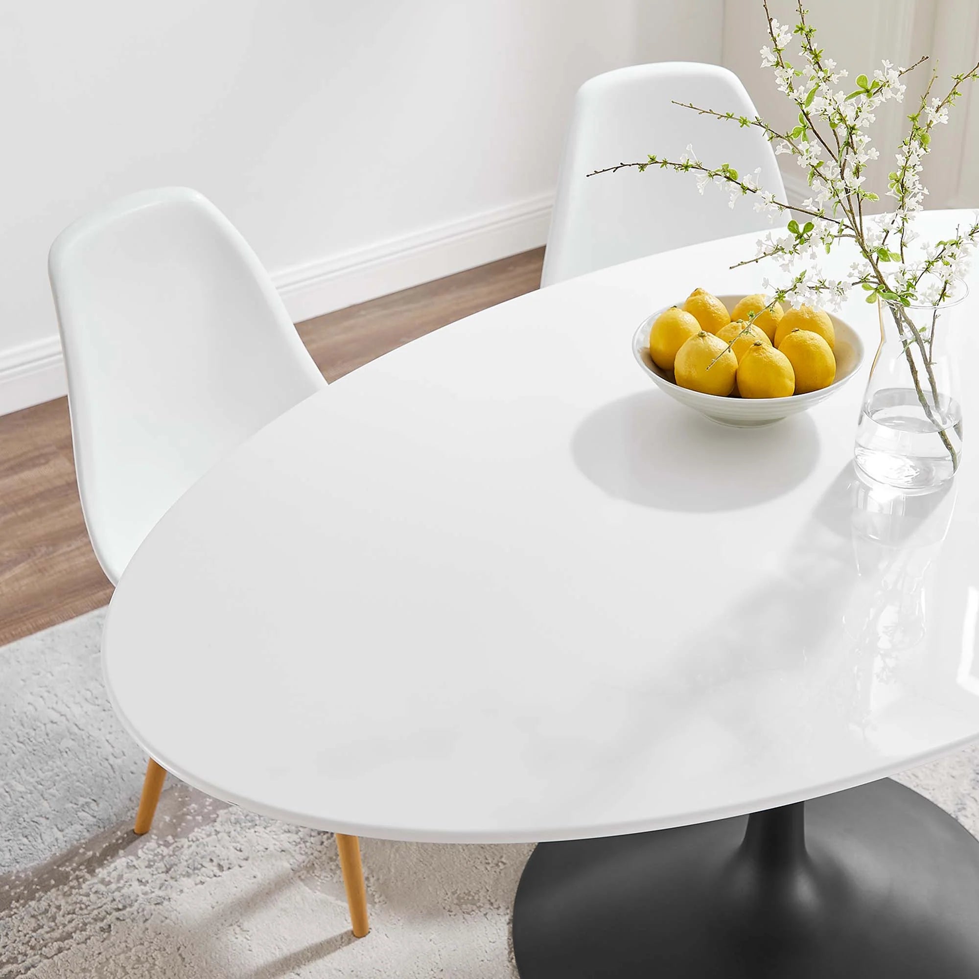 Lippa Oval Wood Dining Table