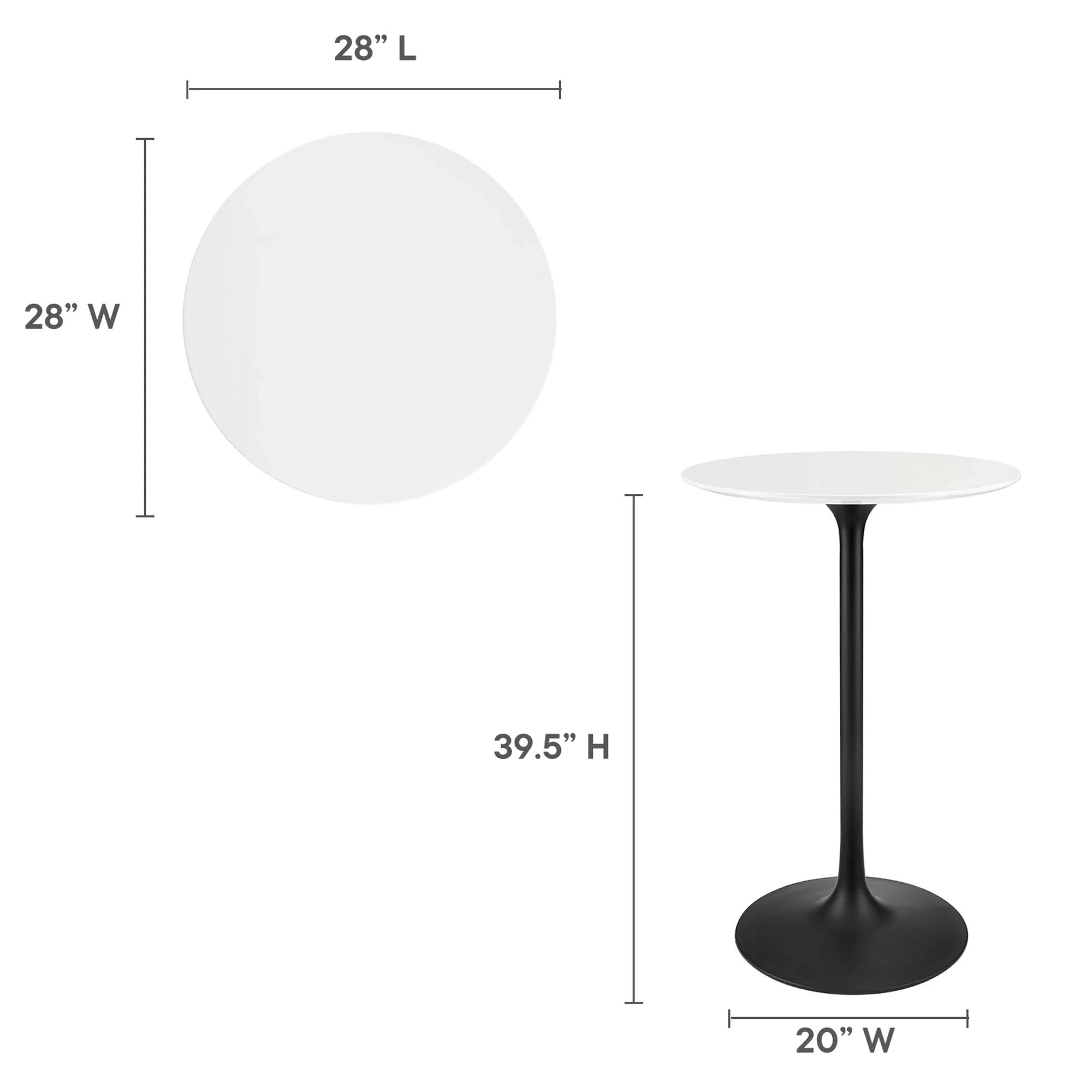 Table à manger rectangulaire en bois Lippa