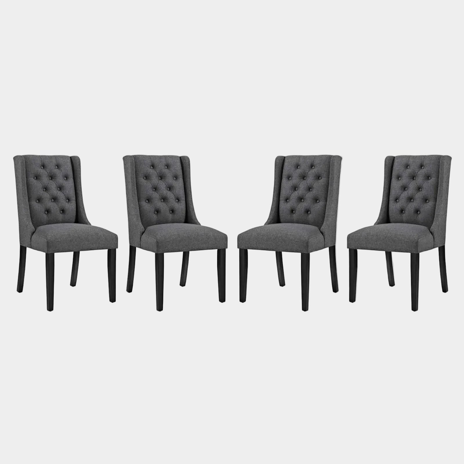 Baronet Fabric Dining Chair Set of 4
