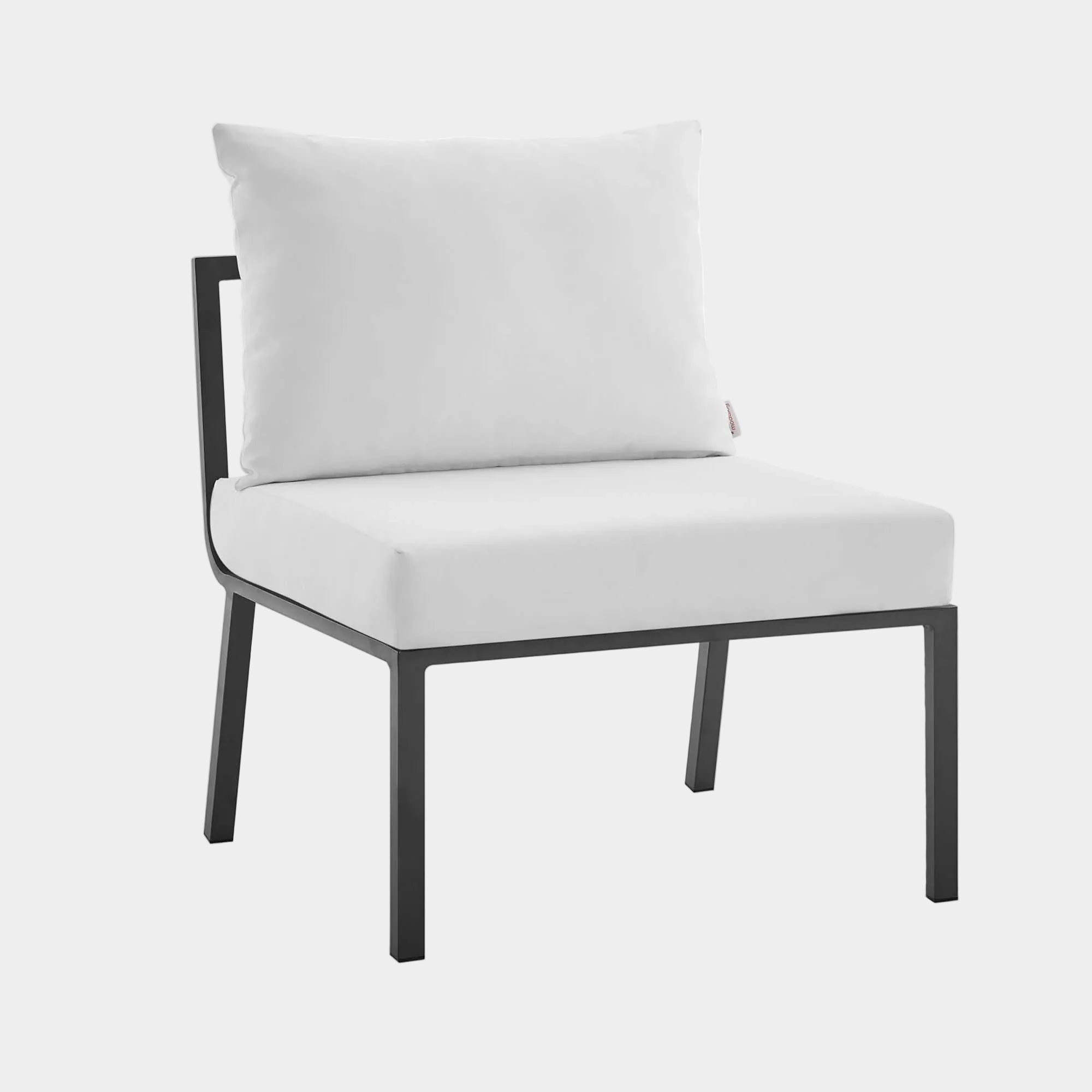 Riverside Outdoor Patio Aluminum Armless Chair