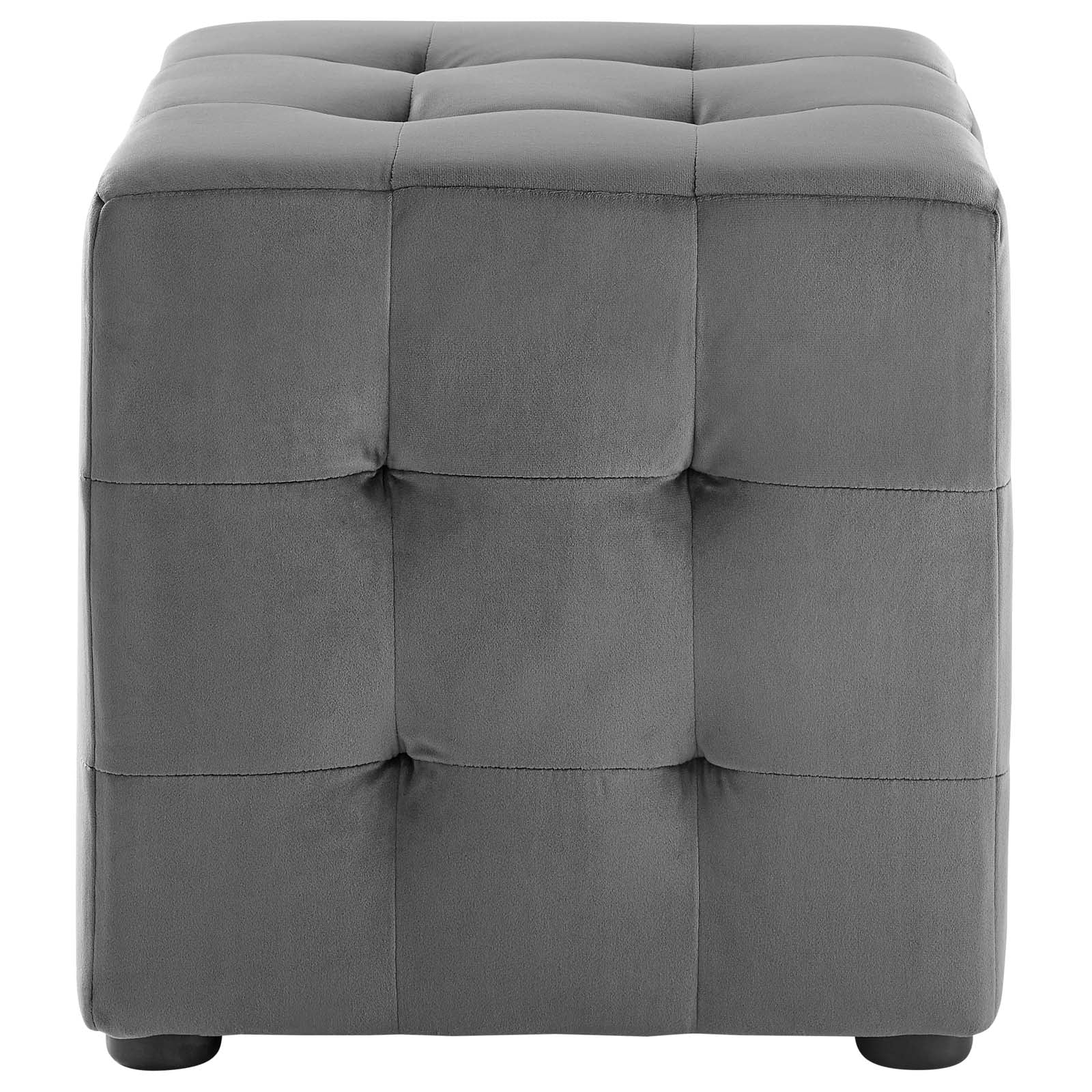 Chaise sans accoudoirs rembourrée en duvet Commix