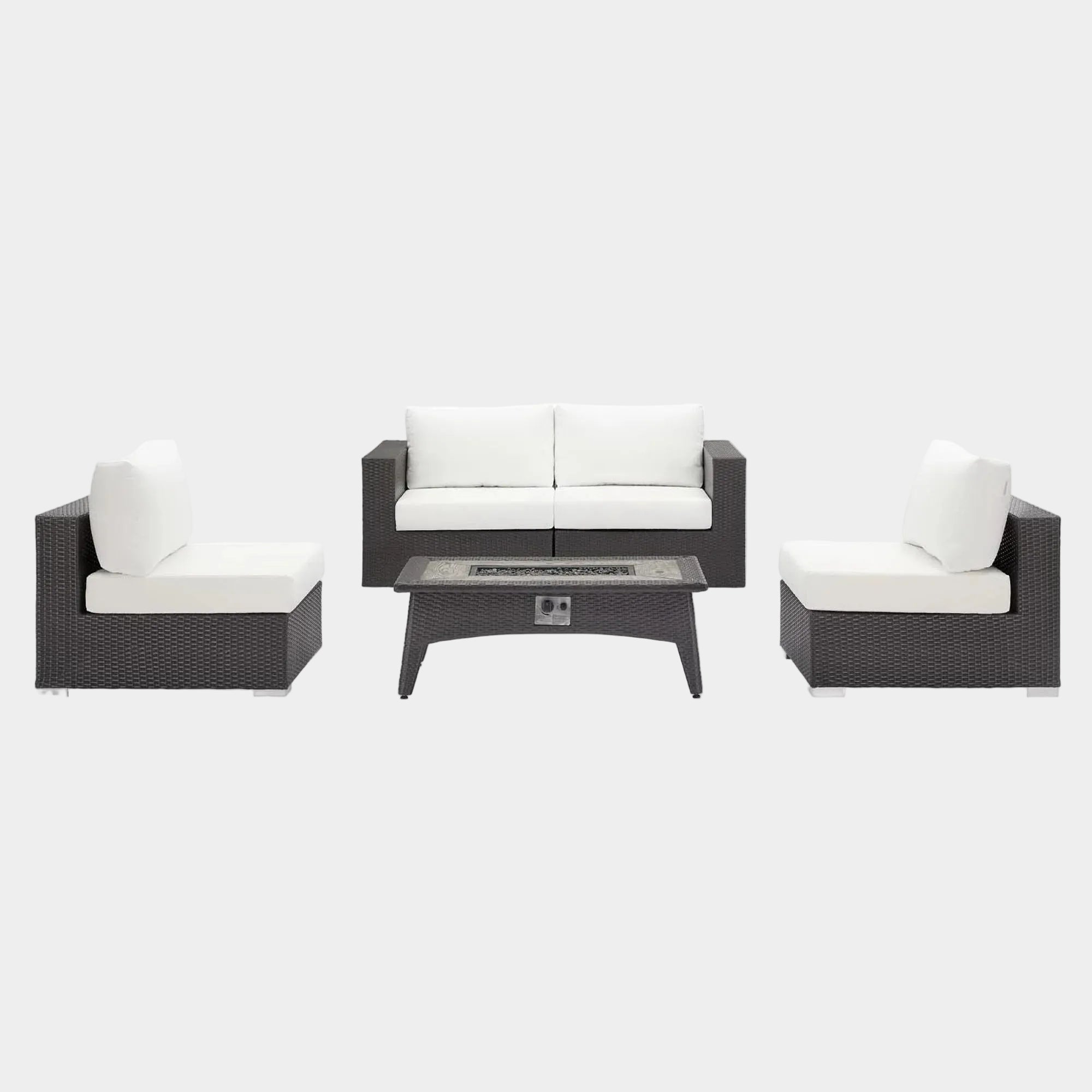 Convene 5 Piece Set Outdoor with Fire Pit