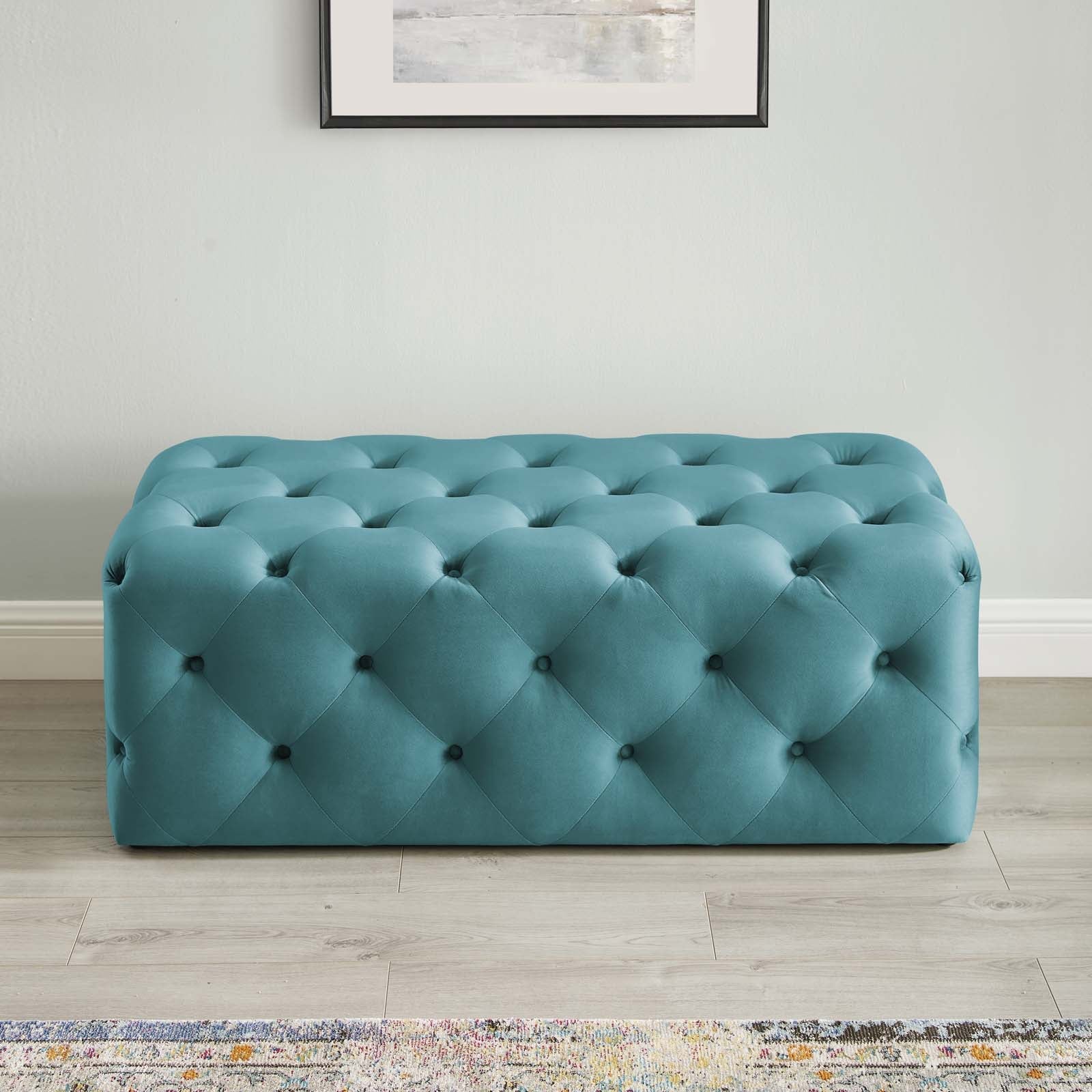 Chaise sans accoudoirs rembourrée en duvet Commix