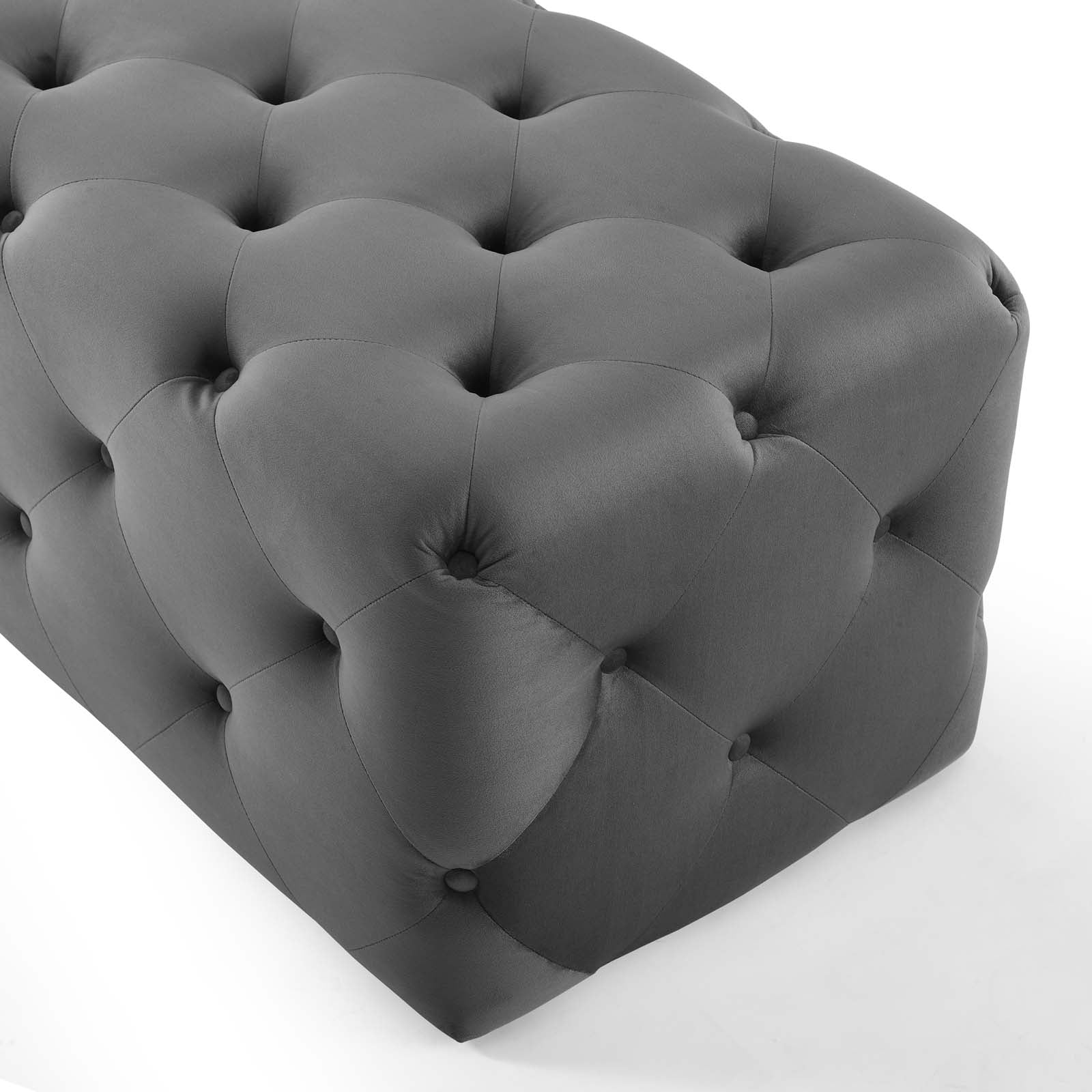 Chaise sans accoudoirs rembourrée en duvet Commix