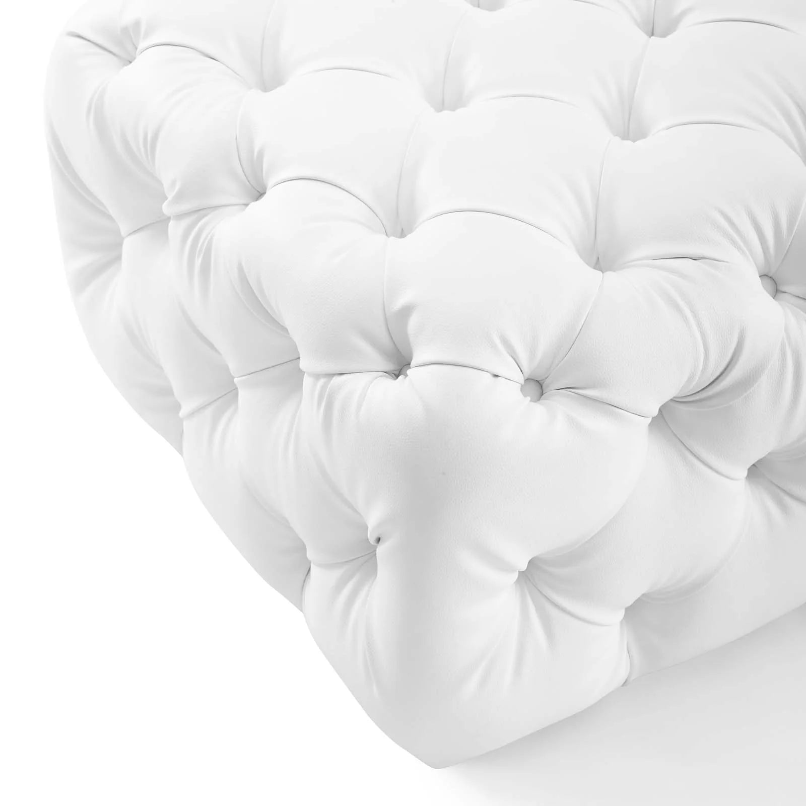 Chaise sans accoudoirs rembourrée en duvet Commix