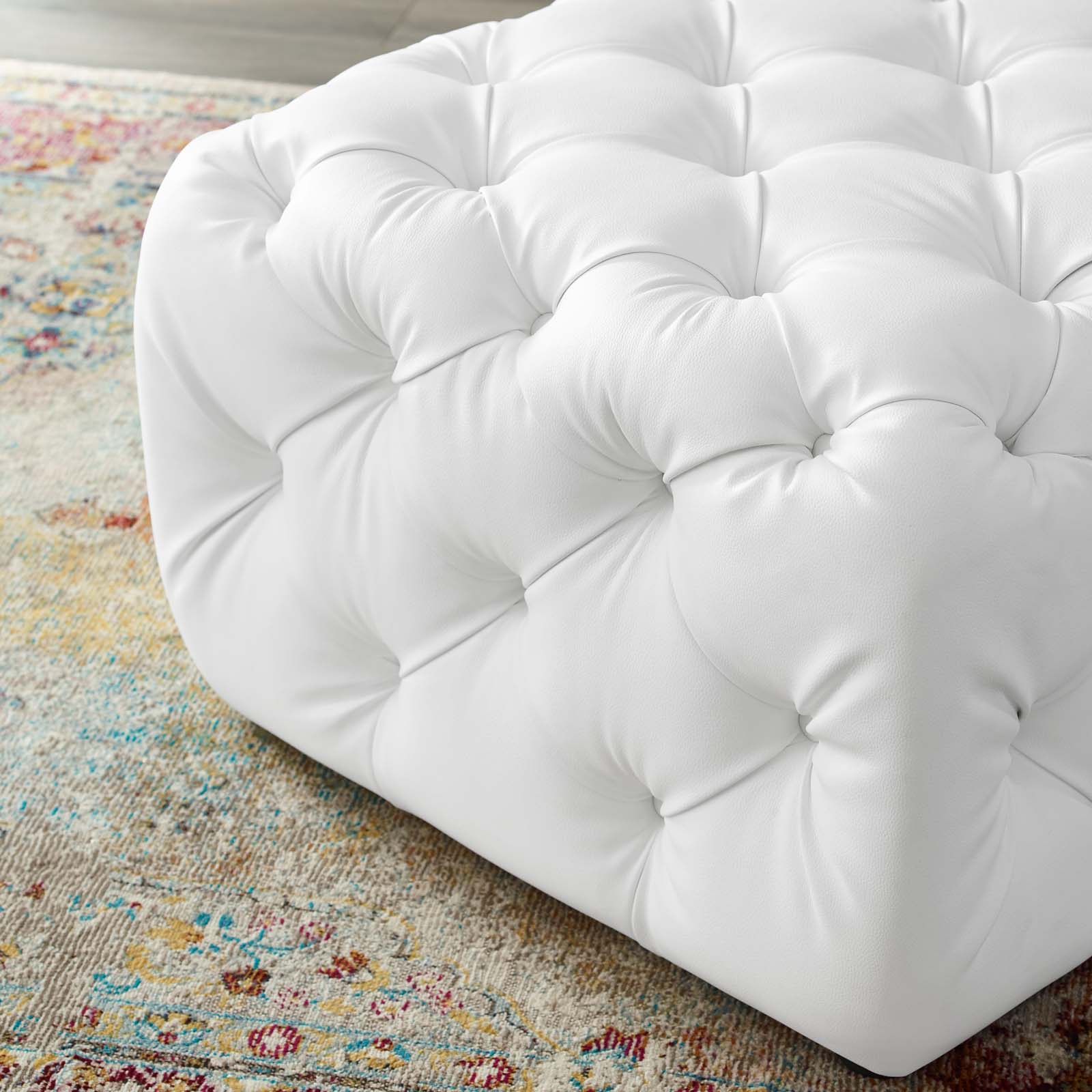 Chaise sans accoudoirs rembourrée en duvet Commix