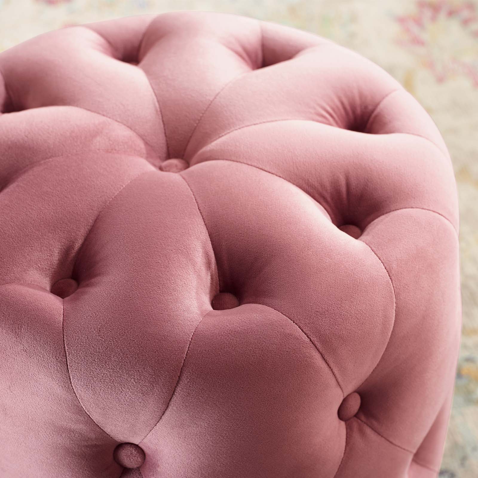 Chaise sans accoudoirs rembourrée en duvet Commix