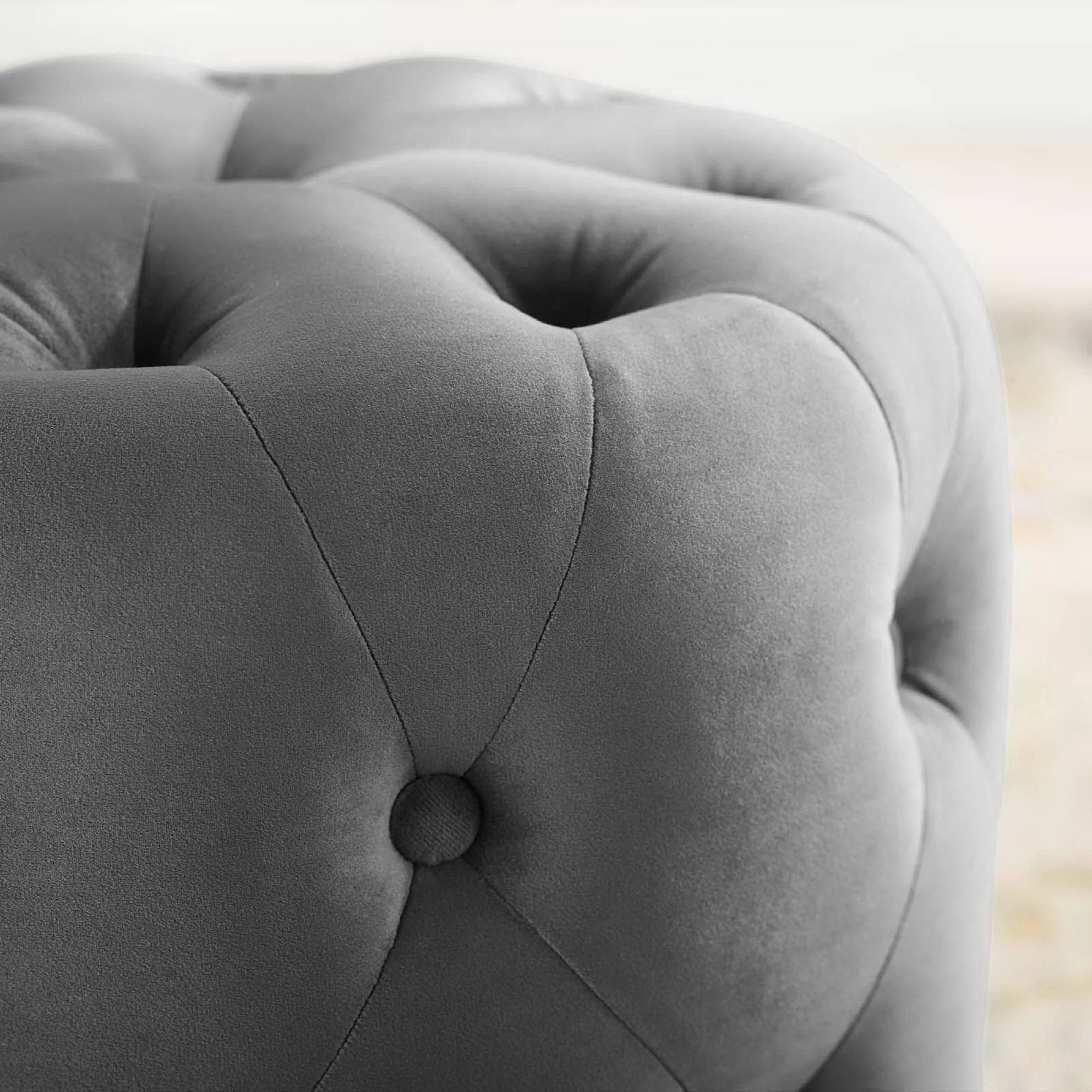 Chaise sans accoudoirs rembourrée en duvet Commix