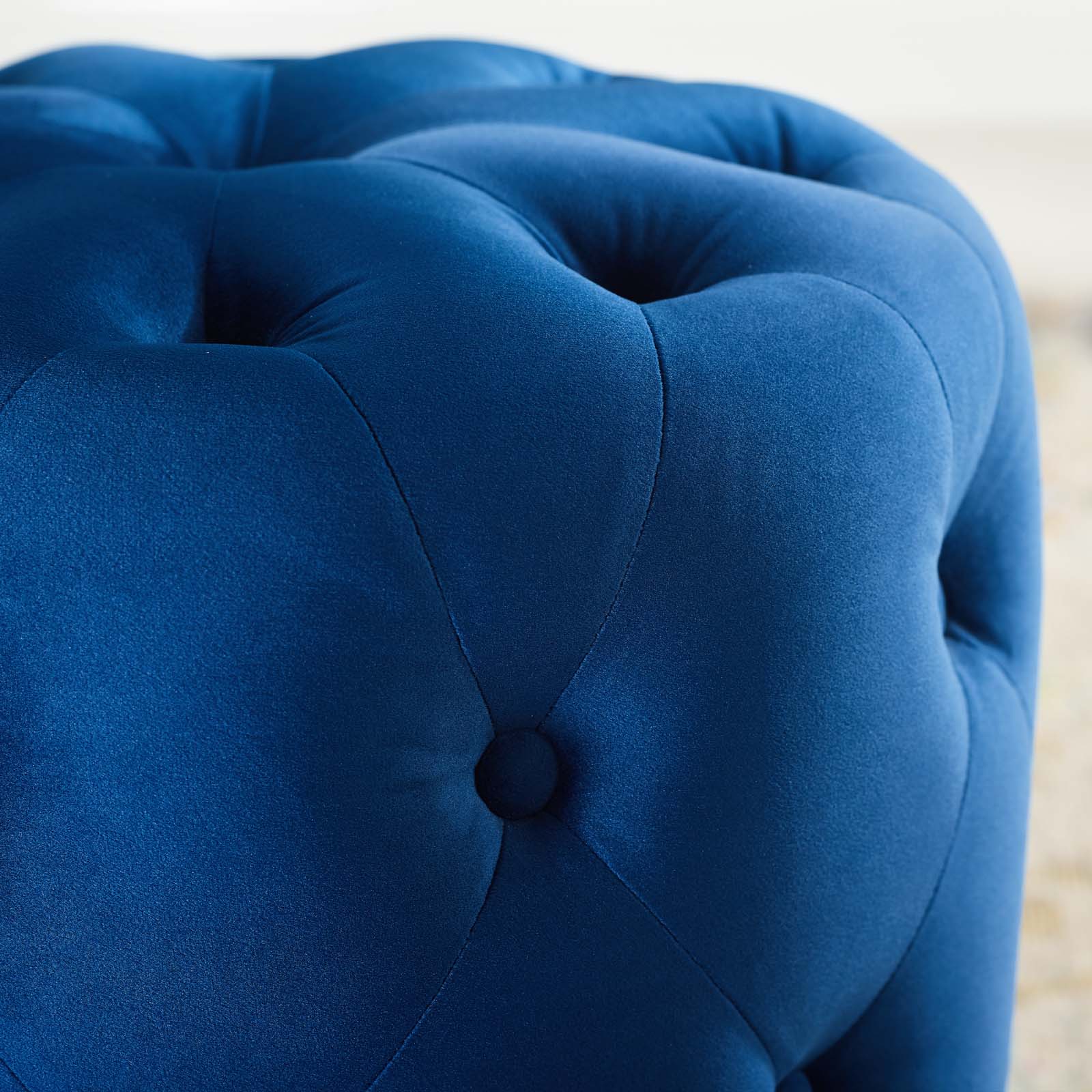 Chaise sans accoudoirs rembourrée en duvet Commix