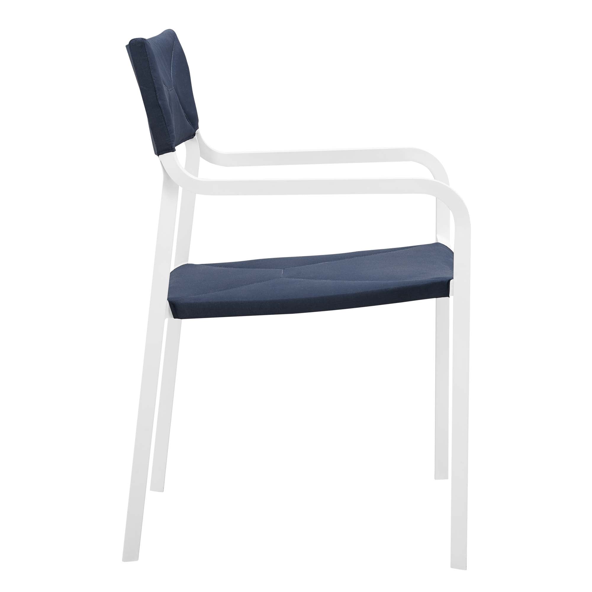 Ensemble de salle à manger d'extérieur en aluminium Raleigh 7 pièces