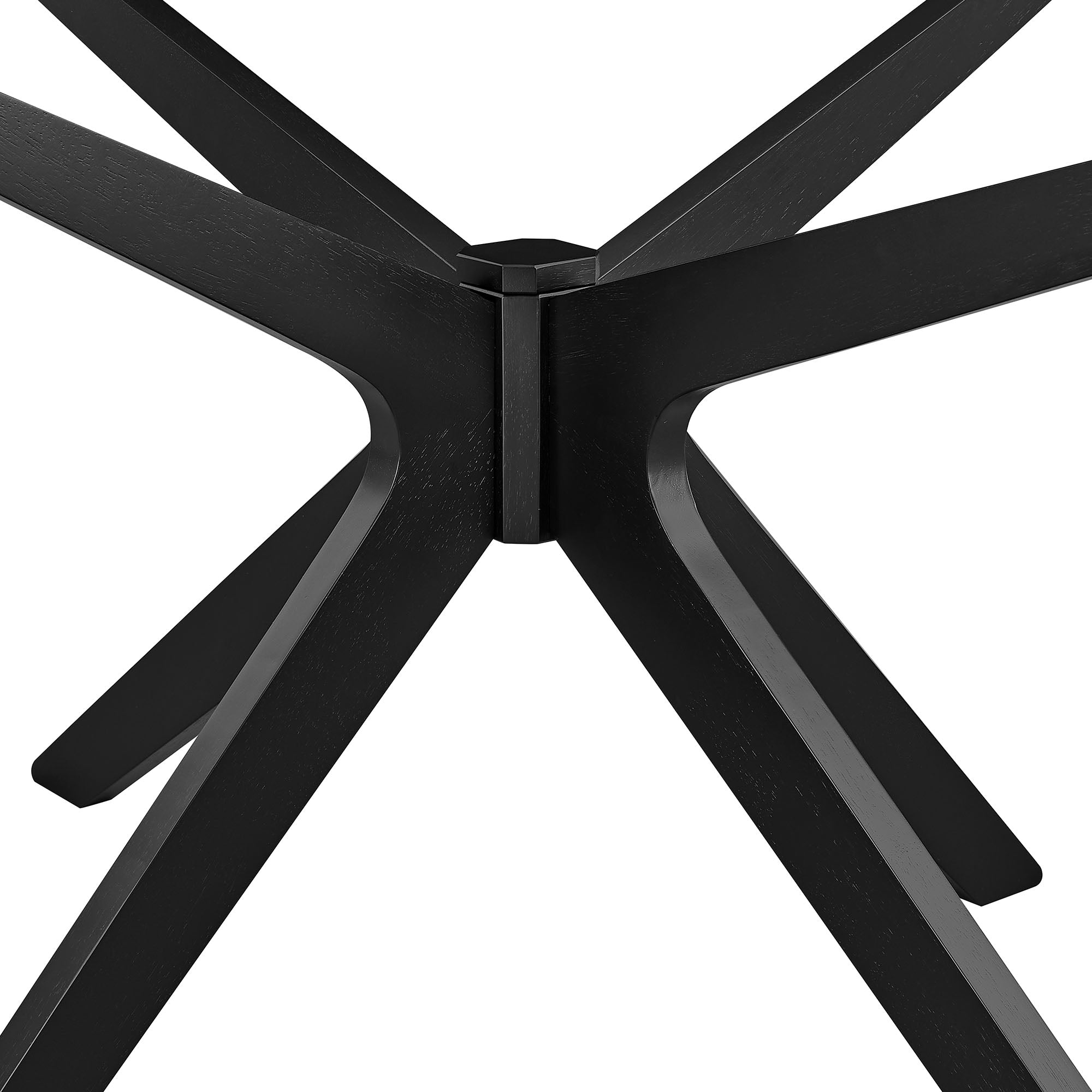 Crossroads Round Wood Dining Table