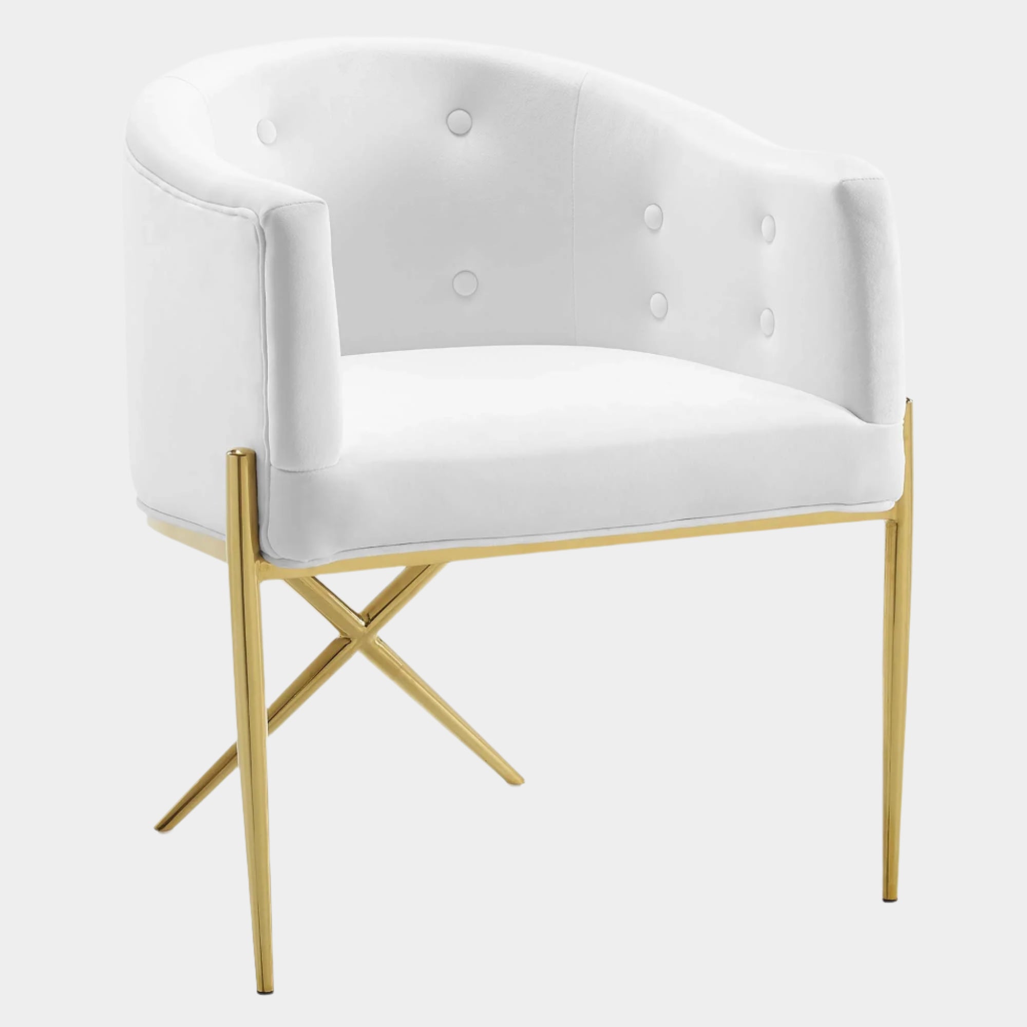 Savour Tufted Performance Velvet Accent Dining Armchair