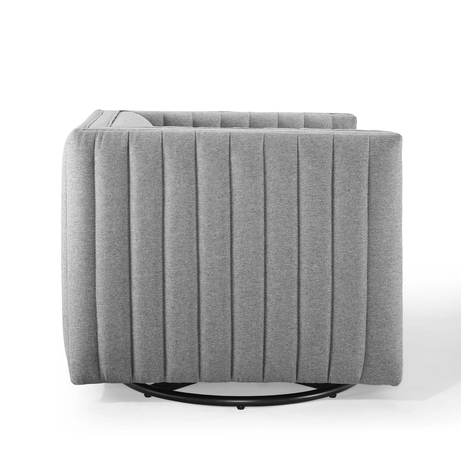 Fauteuil pivotant capitonné Conjure