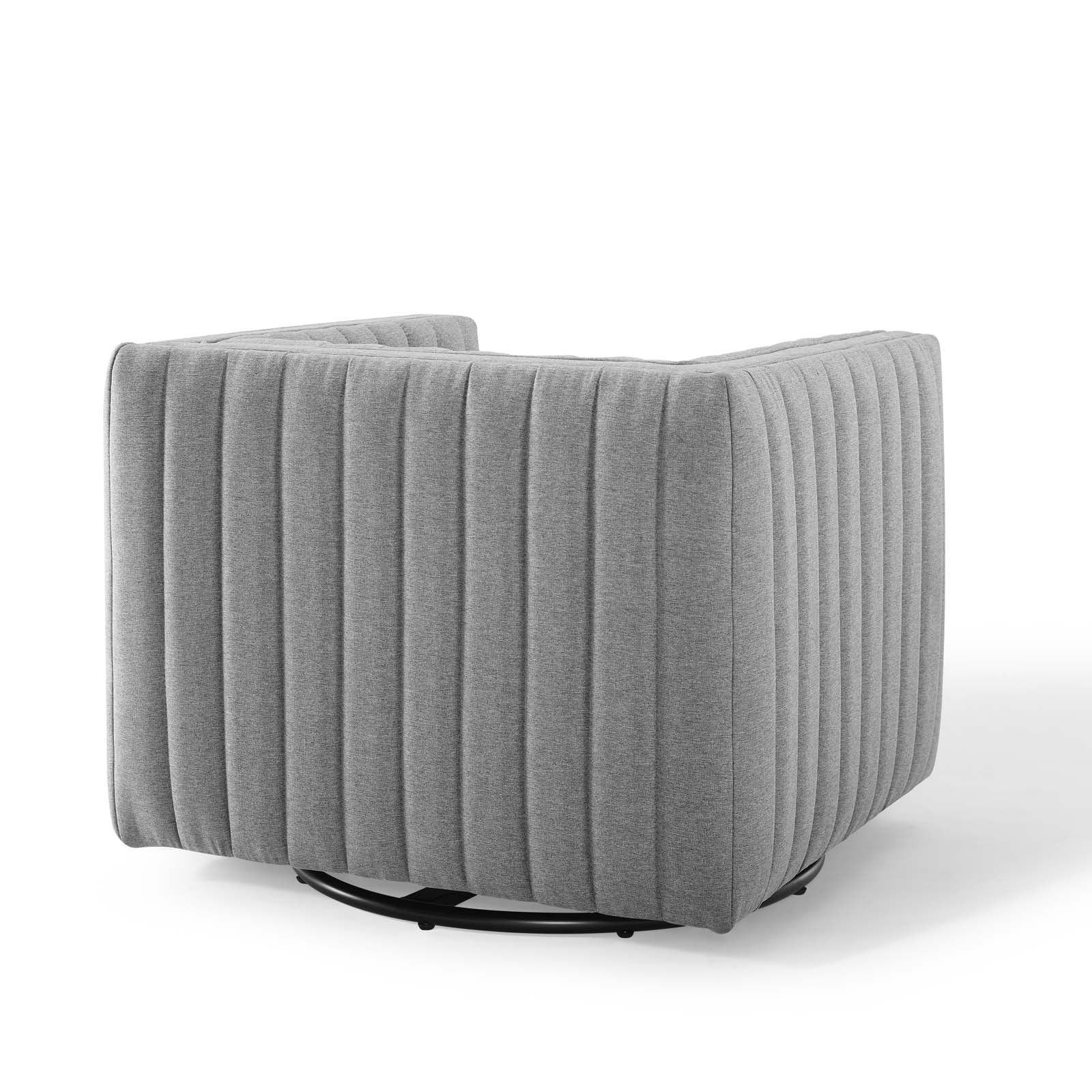 Fauteuil pivotant capitonné Conjure