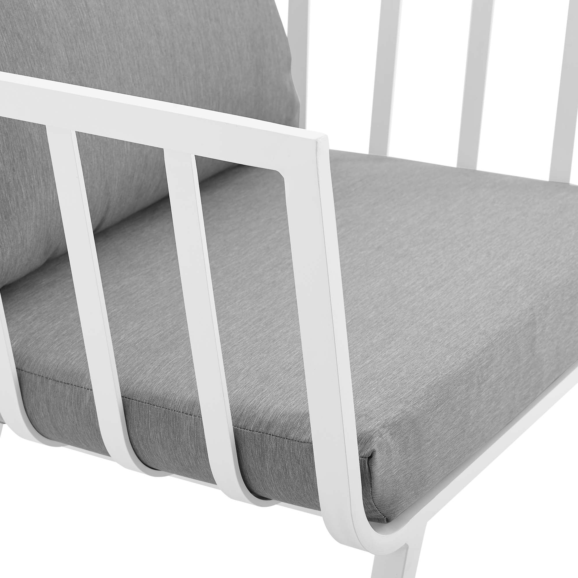 Ensemble de 2 fauteuils d'extérieur en aluminium Riverside
