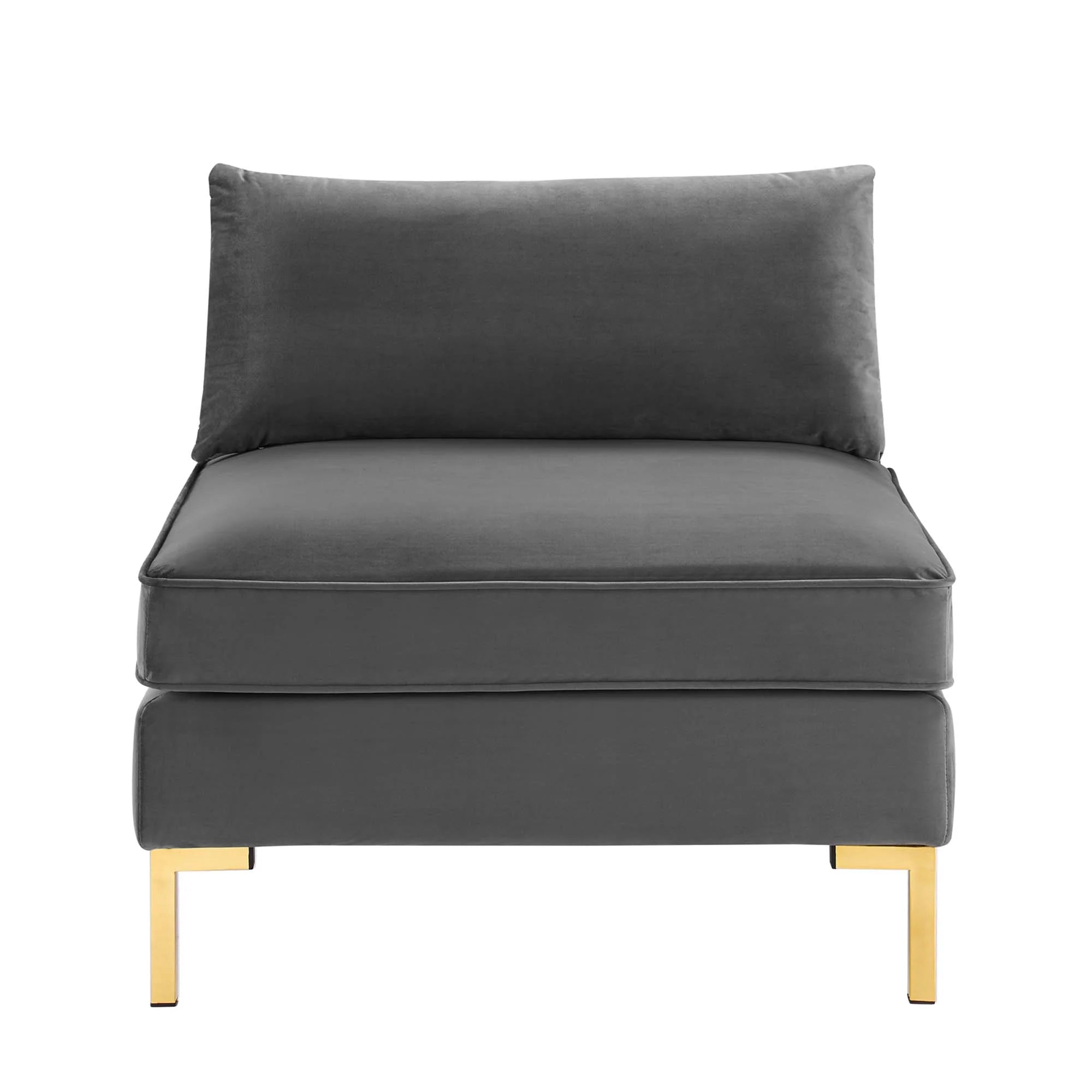Fauteuil sans accoudoirs Ardent Performance en velours