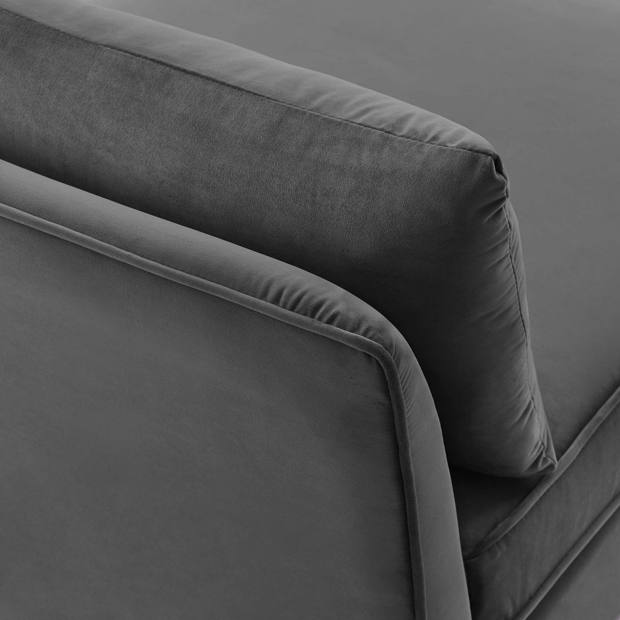 Fauteuil sans accoudoirs Ardent Performance en velours
