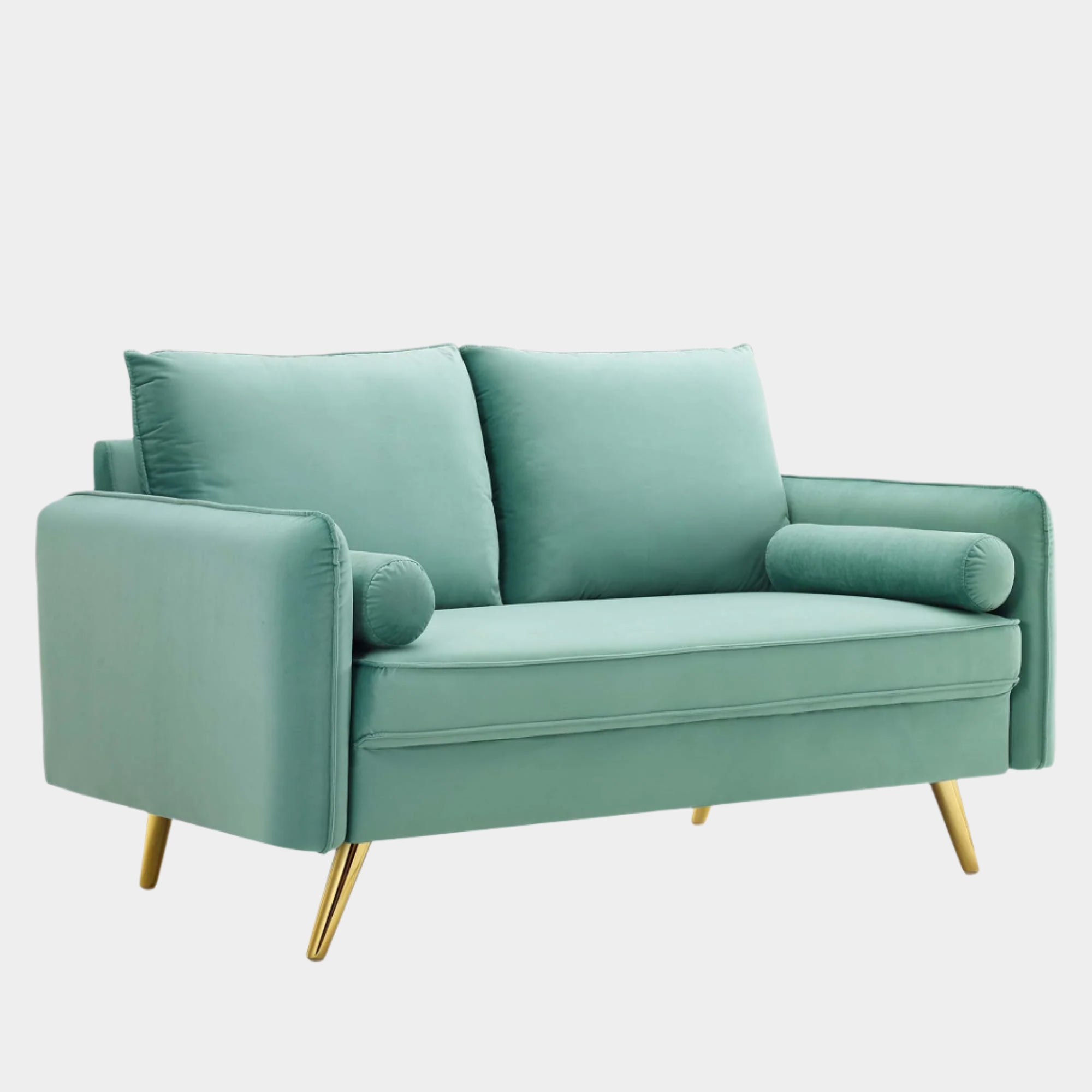 Chaise sans accoudoirs rembourrée en duvet Commix