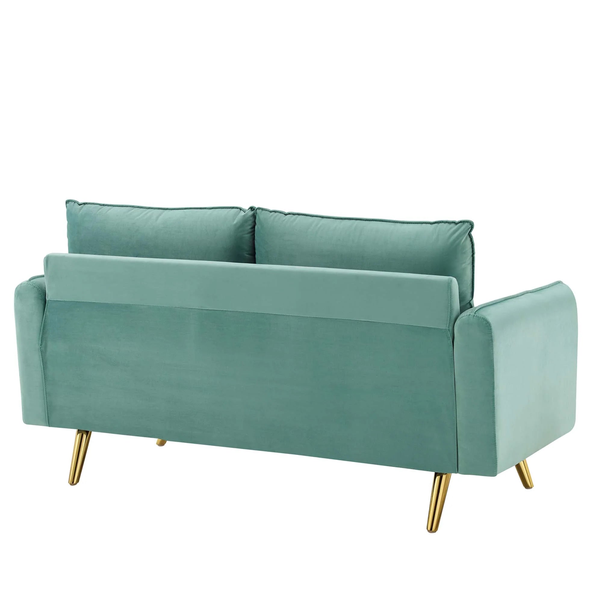 Chaise sans accoudoirs rembourrée en duvet Commix