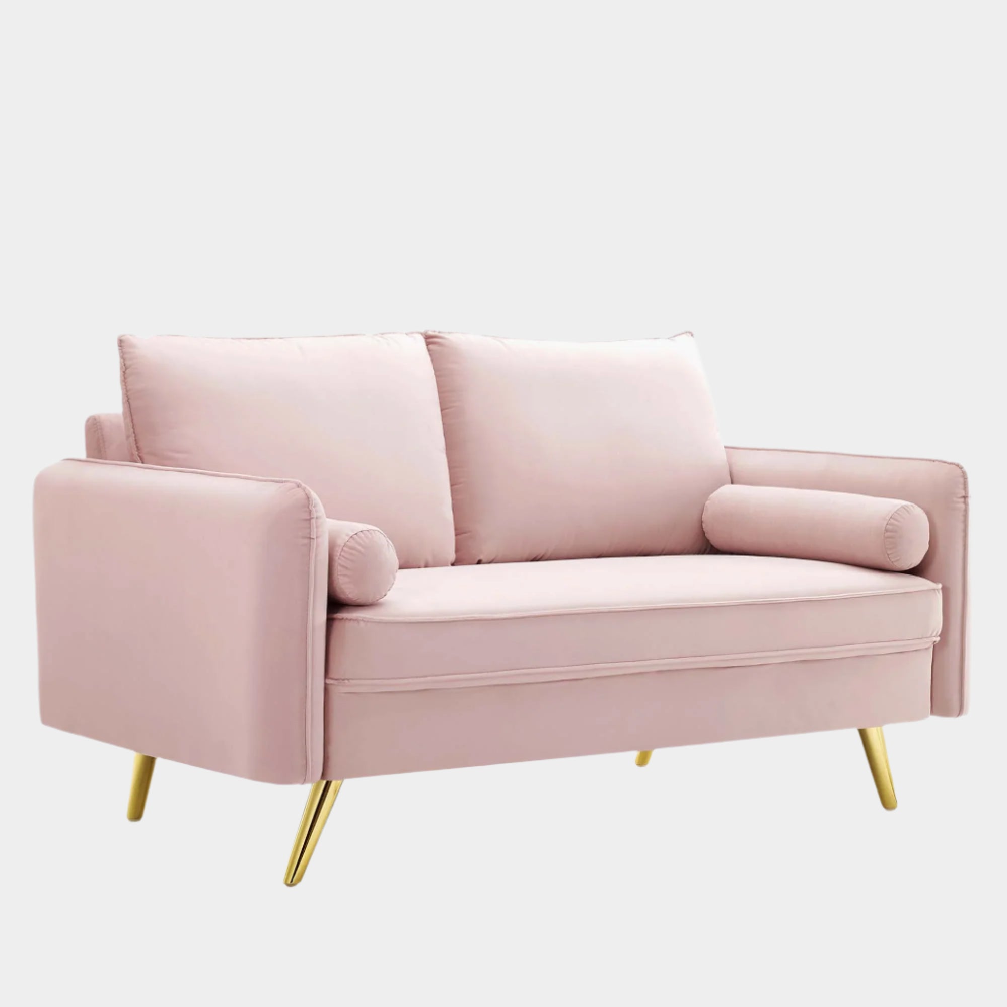 Chaise sans accoudoirs rembourrée en duvet Commix
