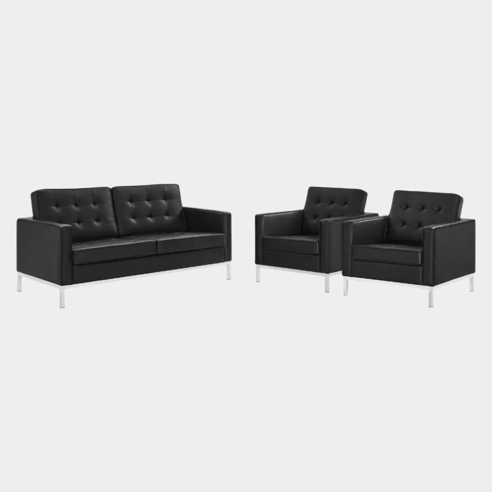 Chaise sans accoudoirs rembourrée en duvet Commix