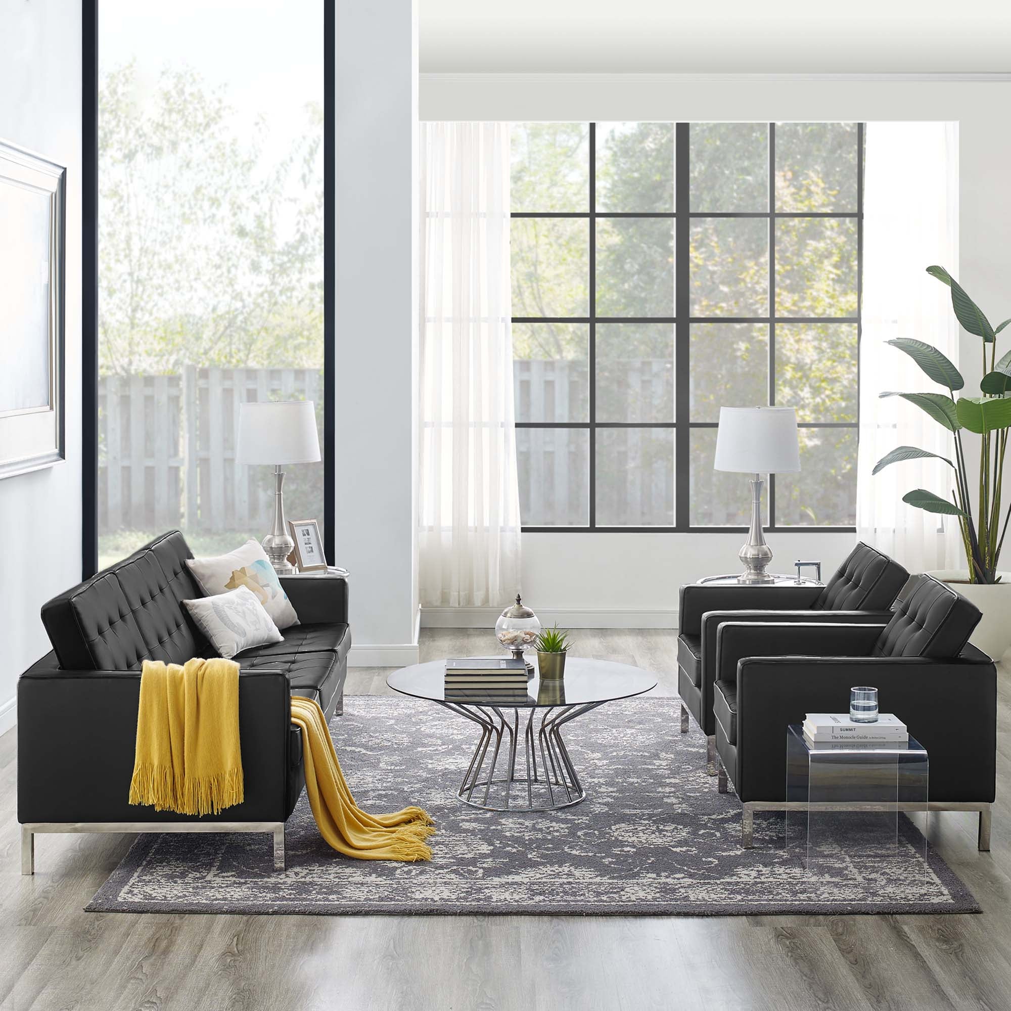 Chaise sans accoudoirs rembourrée en duvet Commix