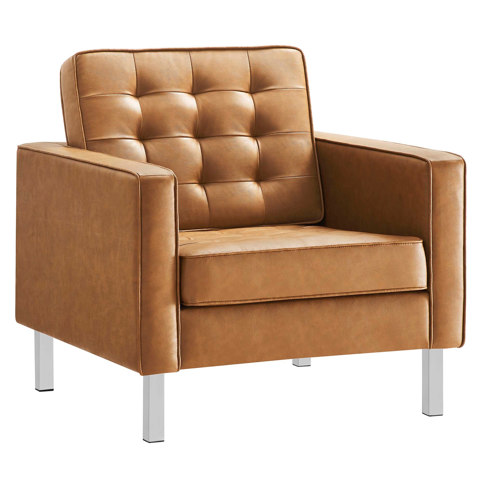 Chaise sans accoudoirs rembourrée en duvet Commix