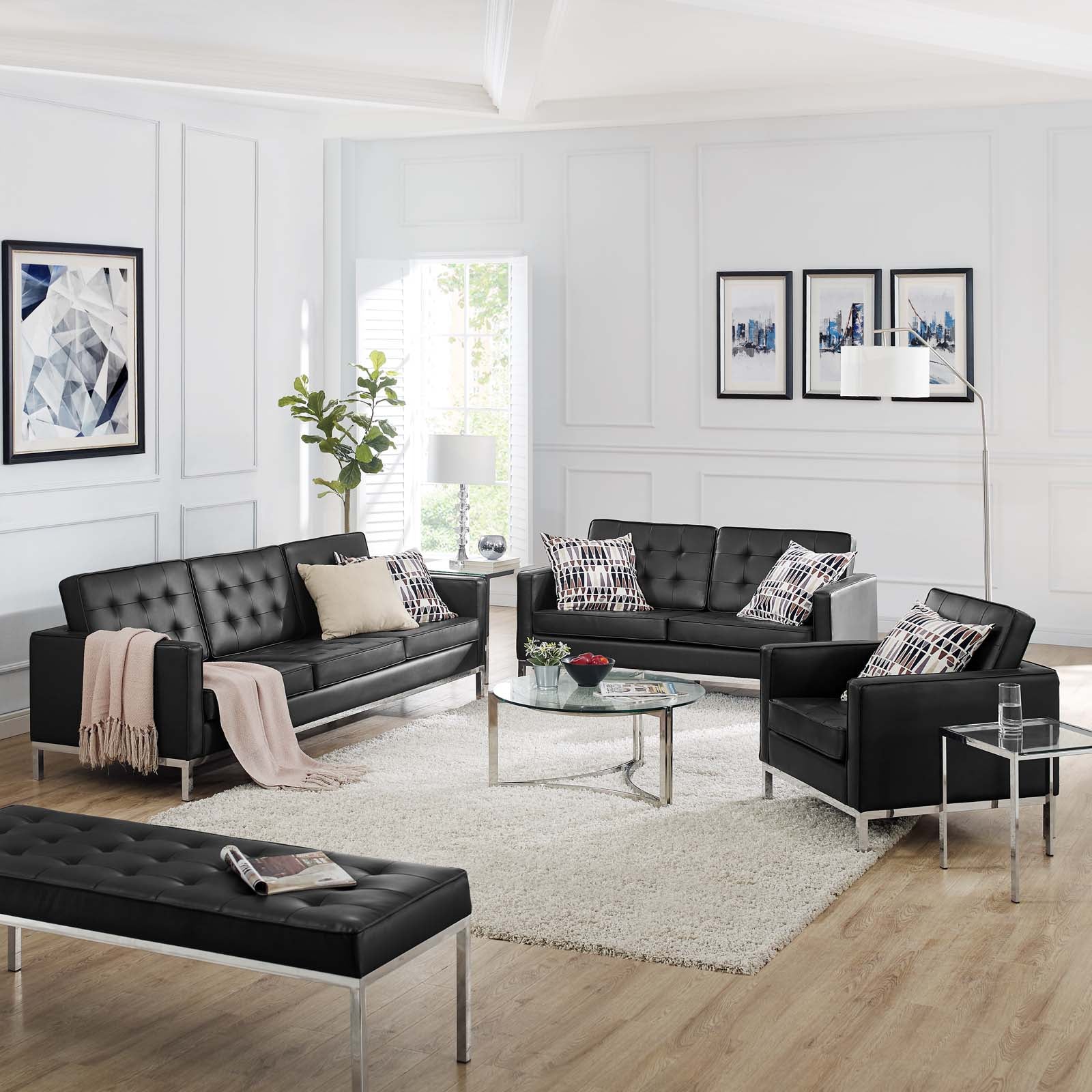 Chaise sans accoudoirs rembourrée en duvet Commix