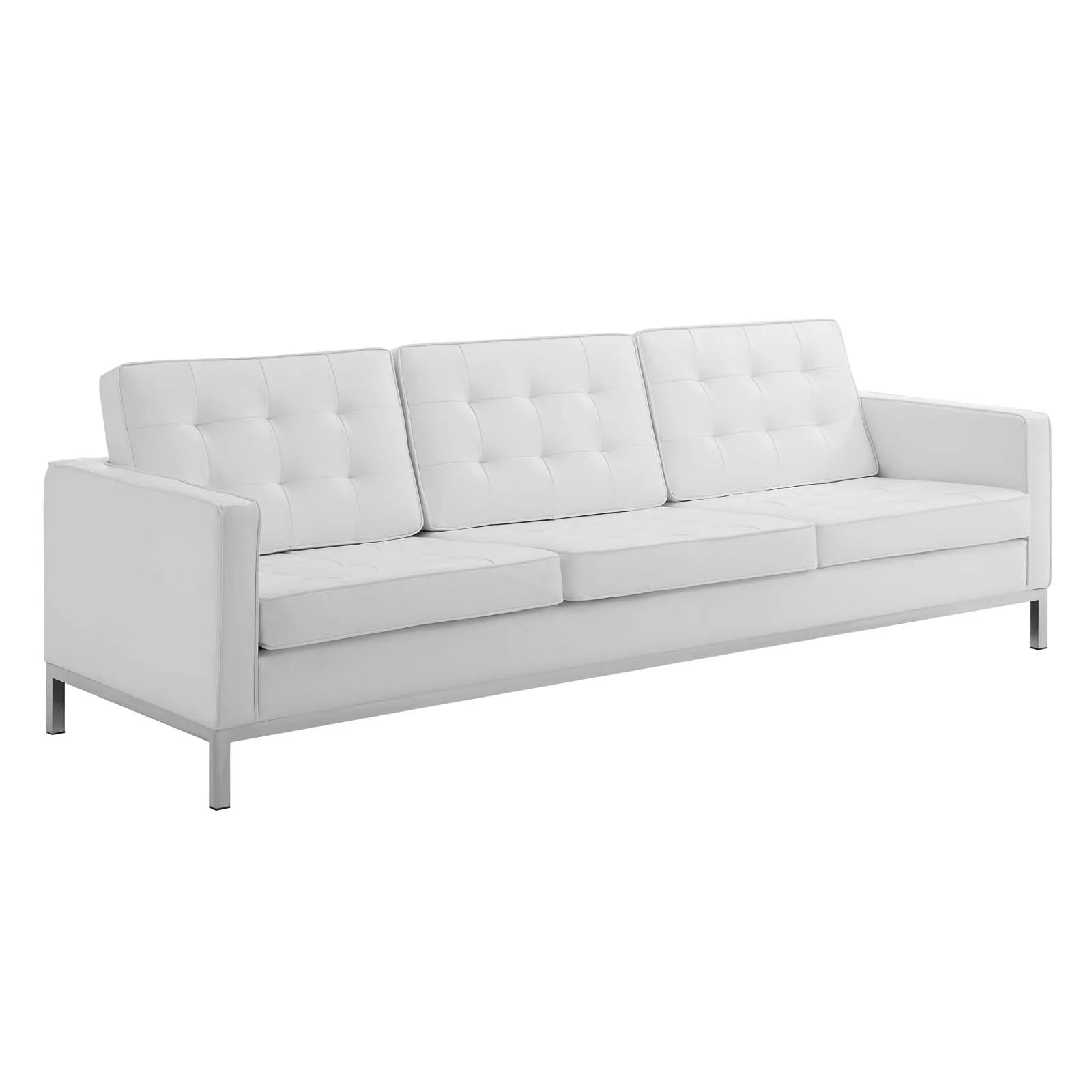 Chaise sans accoudoirs rembourrée en duvet Commix