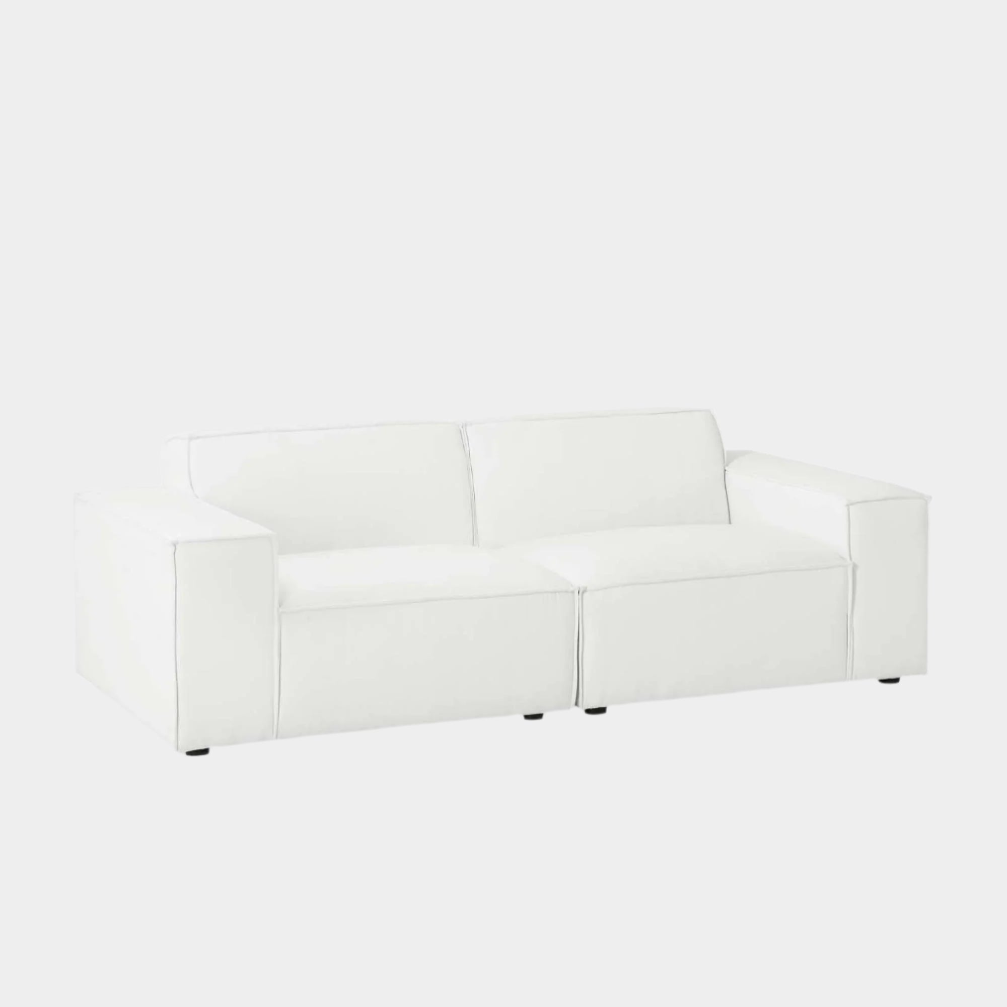 Chaise sans accoudoirs rembourrée en duvet Commix