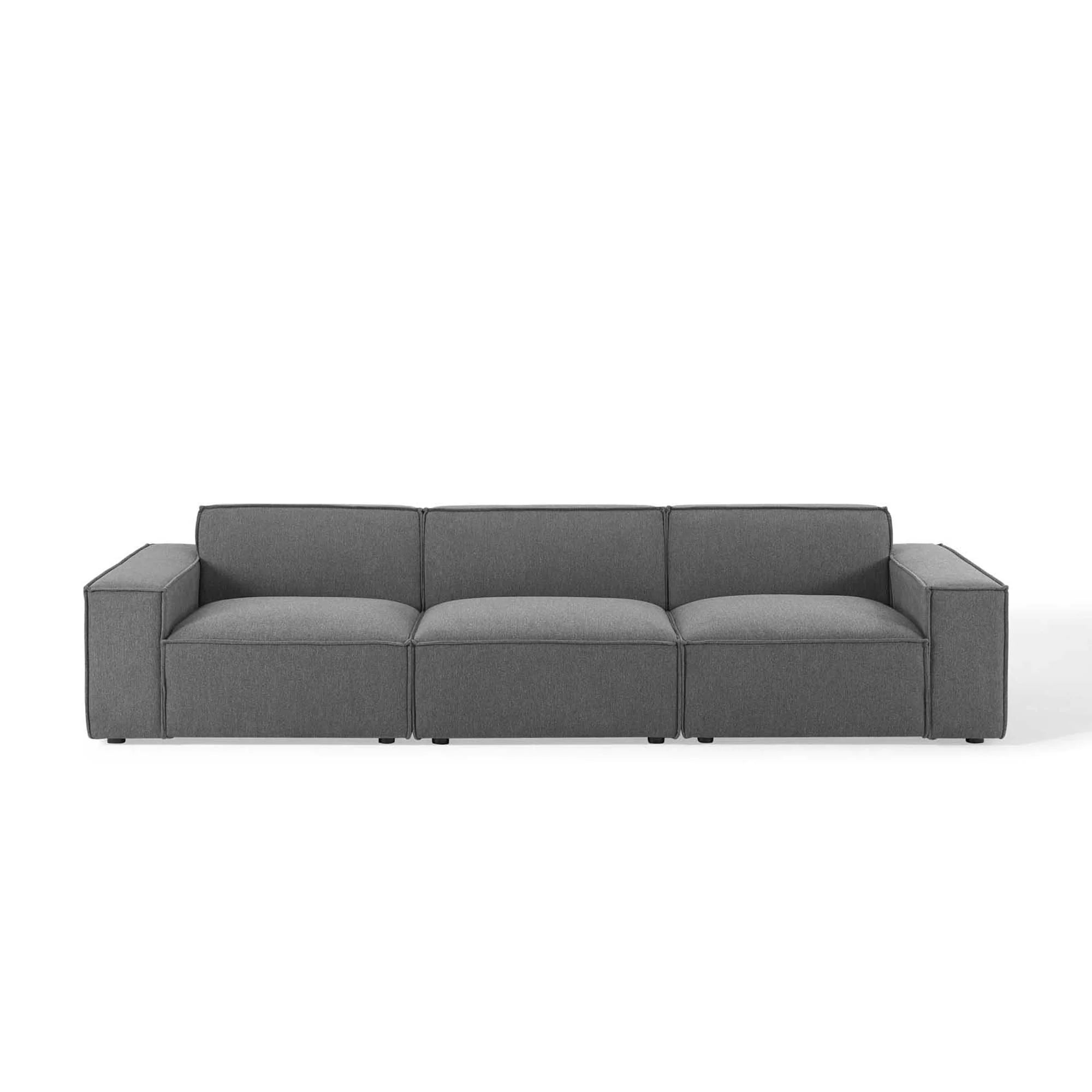 Chaise sans accoudoirs rembourrée en duvet Commix