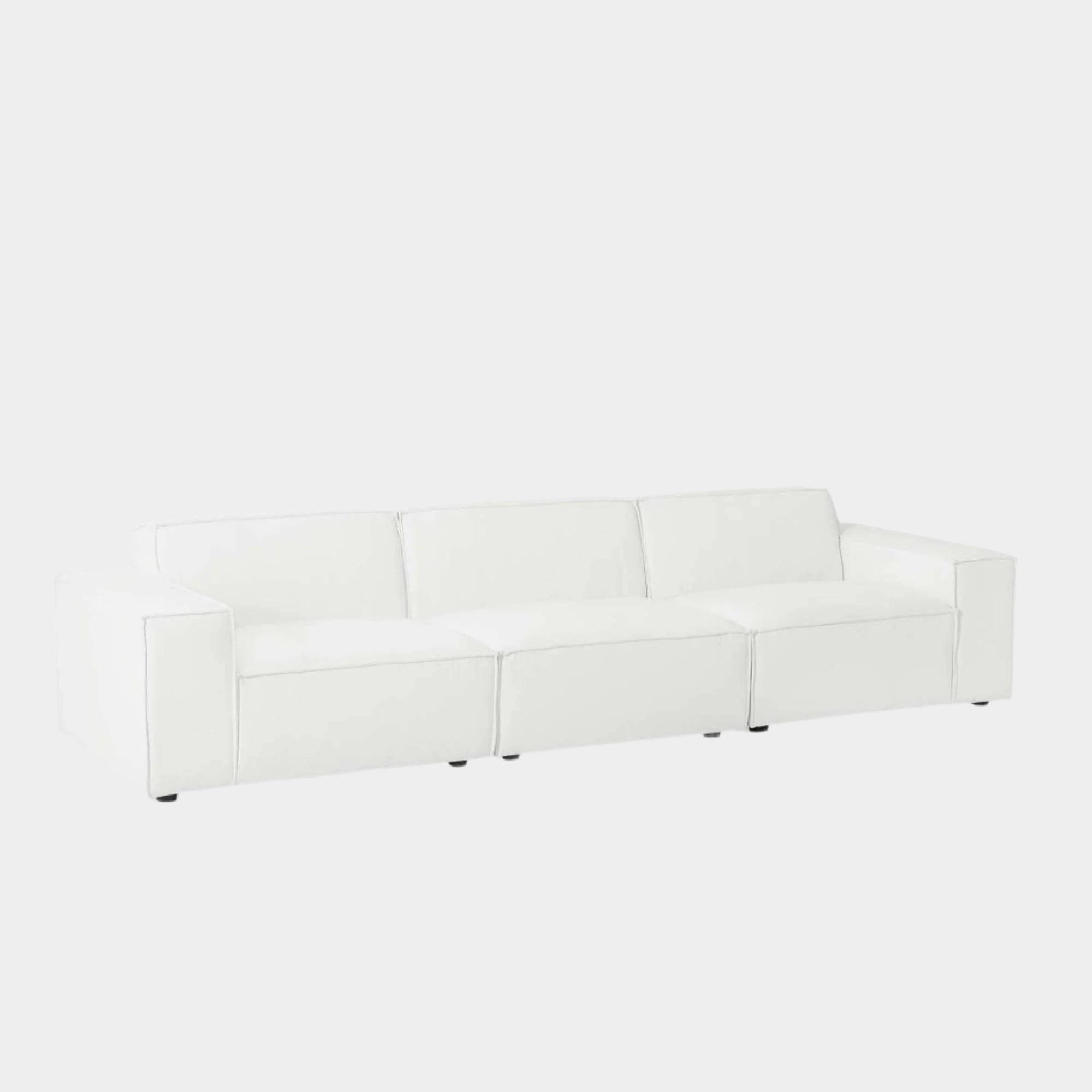 Chaise sans accoudoirs rembourrée en duvet Commix