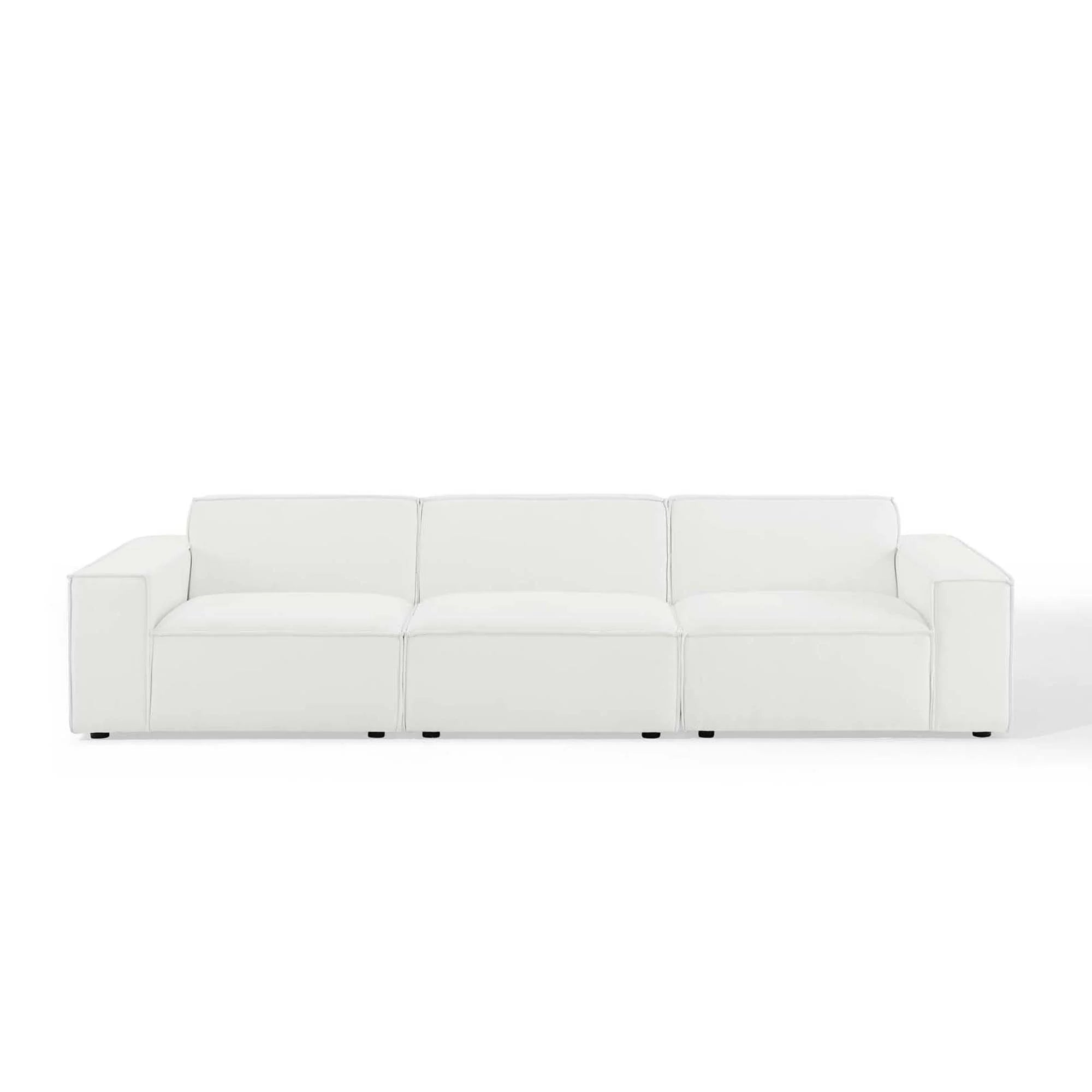 Chaise sans accoudoirs rembourrée en duvet Commix