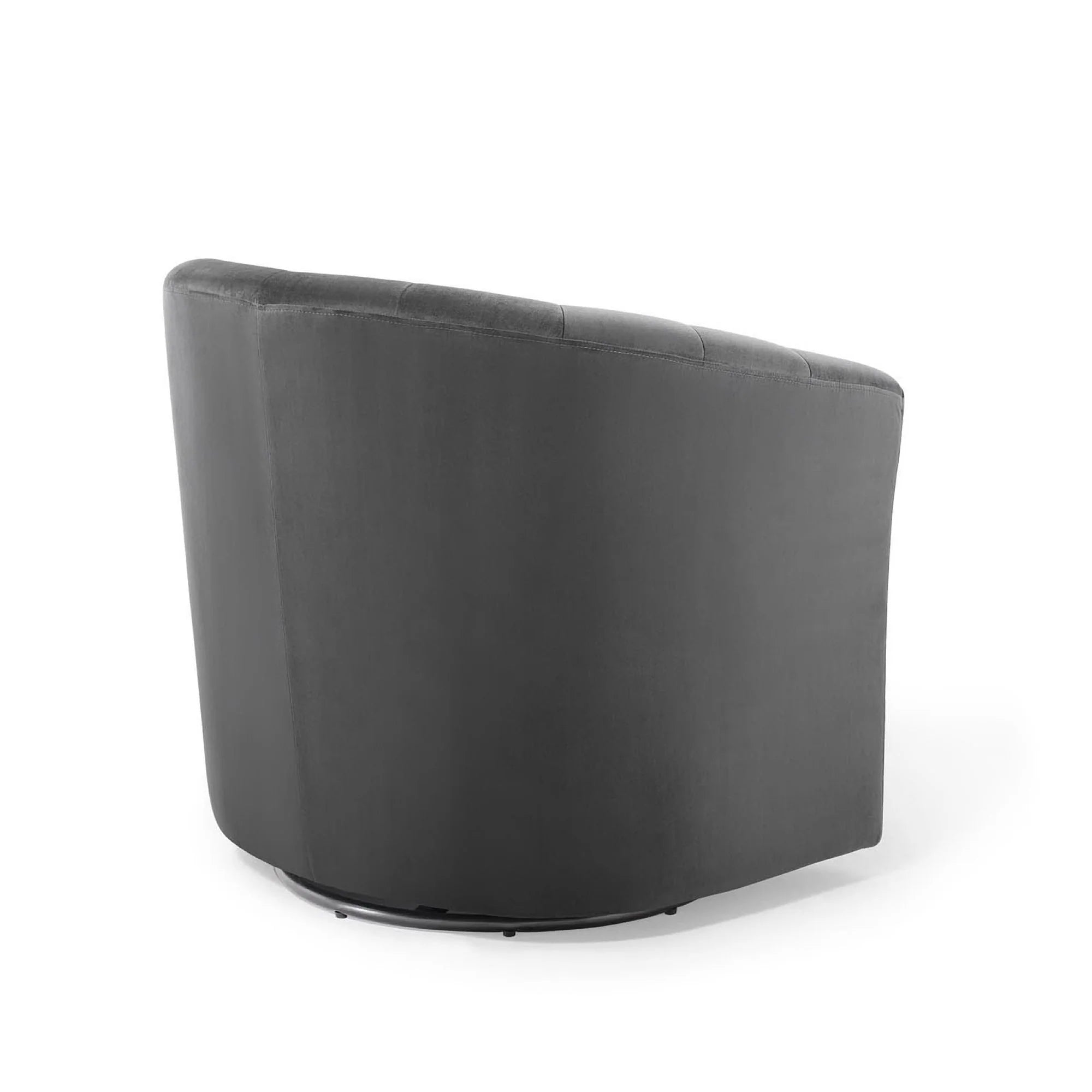 Fauteuil pivotant en velours Prospect Performance