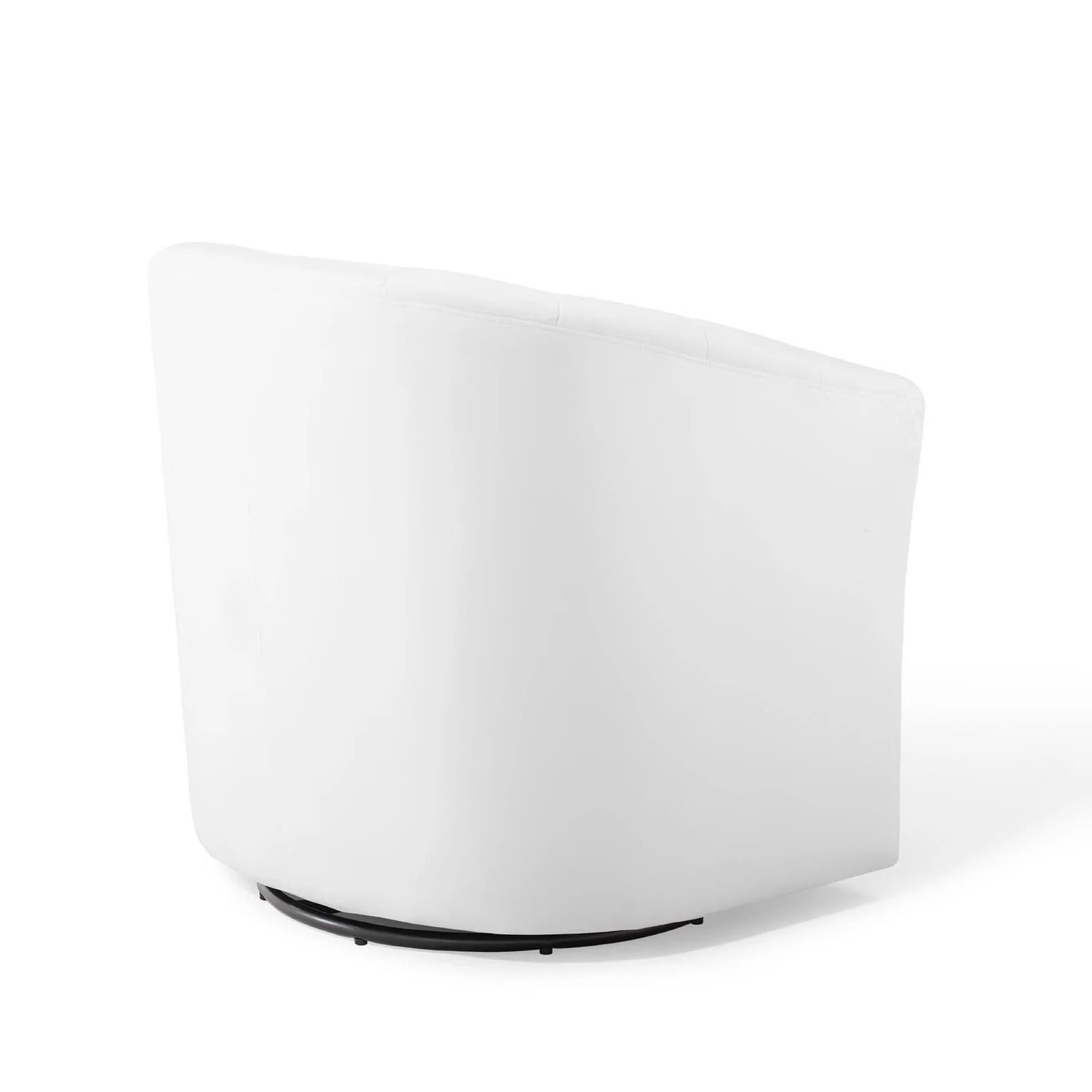Fauteuil pivotant en velours Prospect Performance
