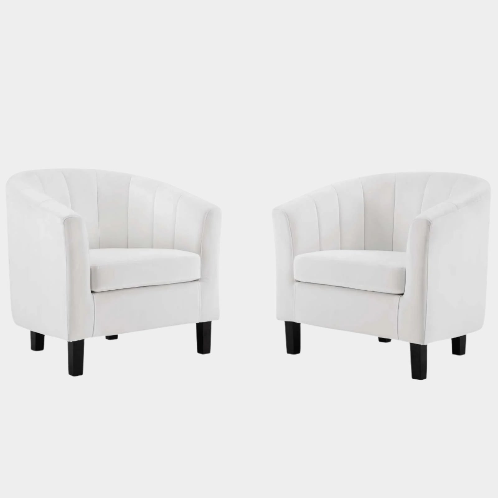 Chaise pivotante en tissu velours et bois Astral Performance