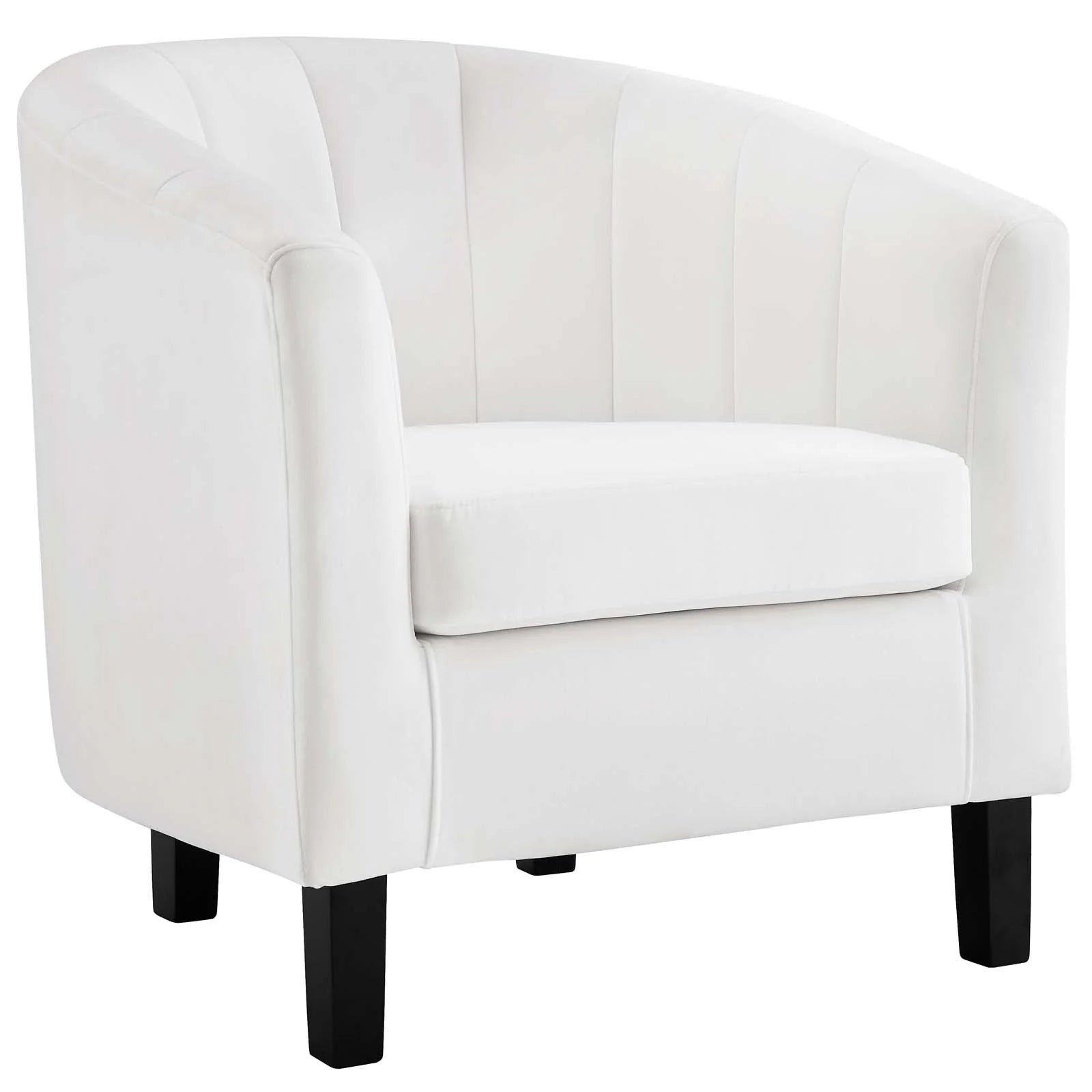 Chaise pivotante en tissu velours et bois Astral Performance