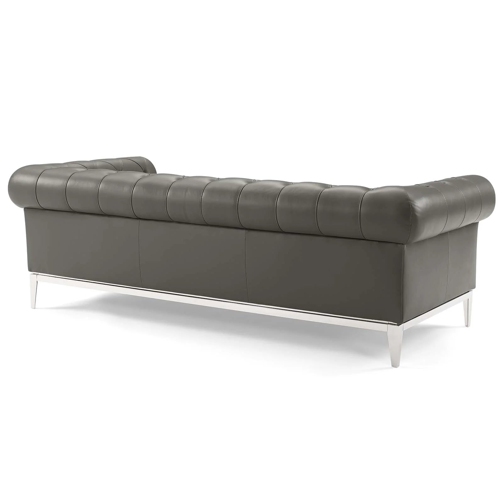 Chaise sans accoudoirs rembourrée en duvet Commix