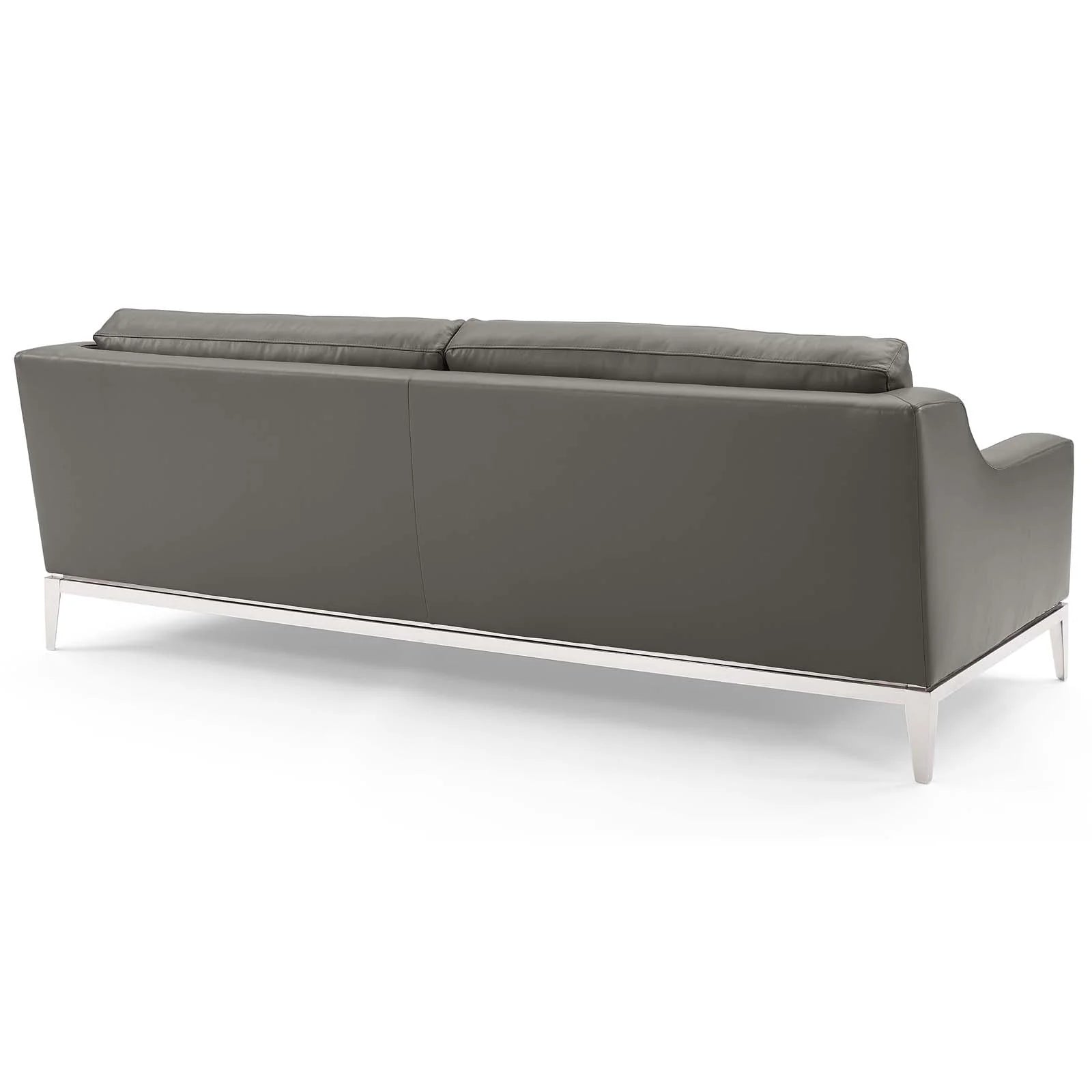 Chaise sans accoudoirs rembourrée en duvet Commix