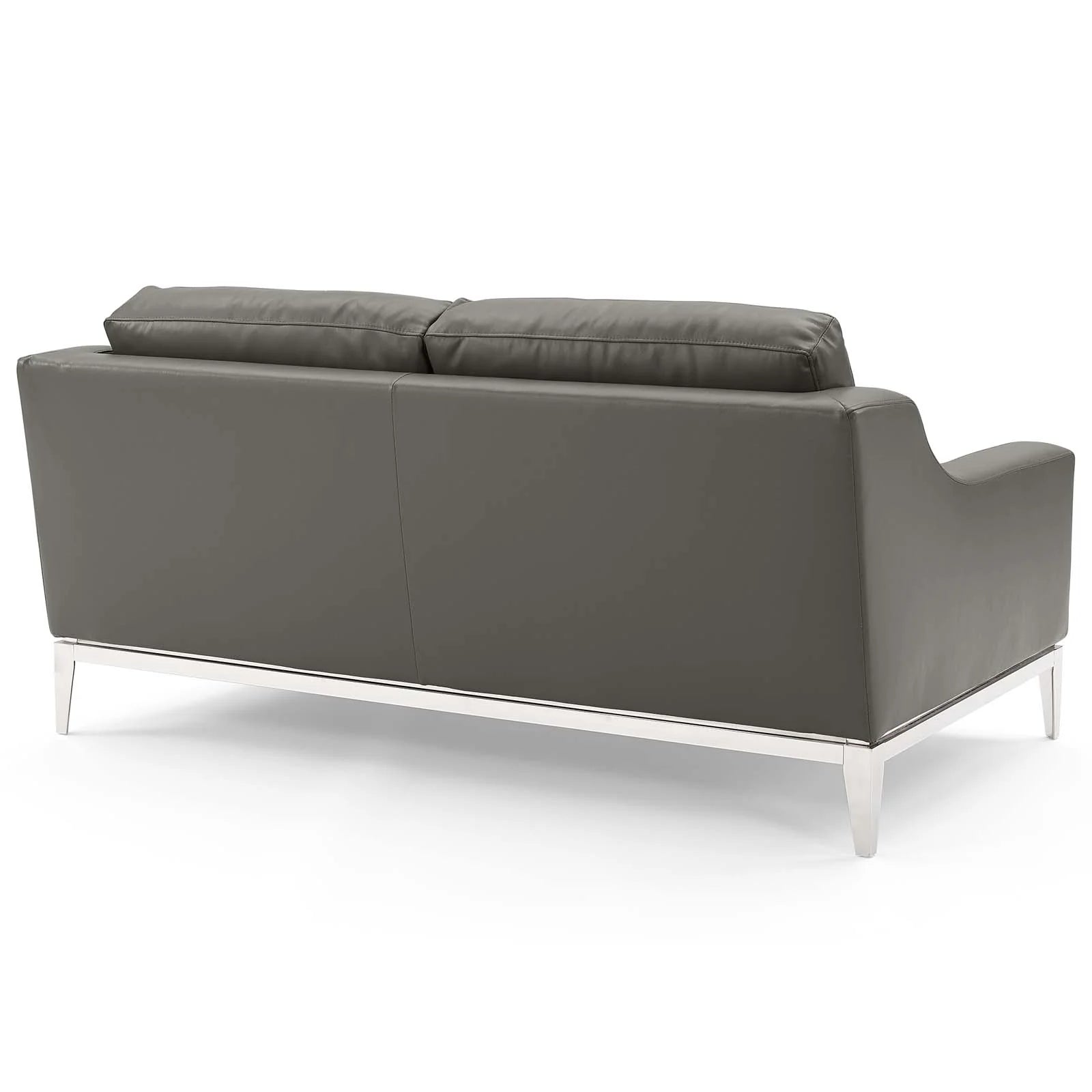 Chaise sans accoudoirs rembourrée en duvet Commix