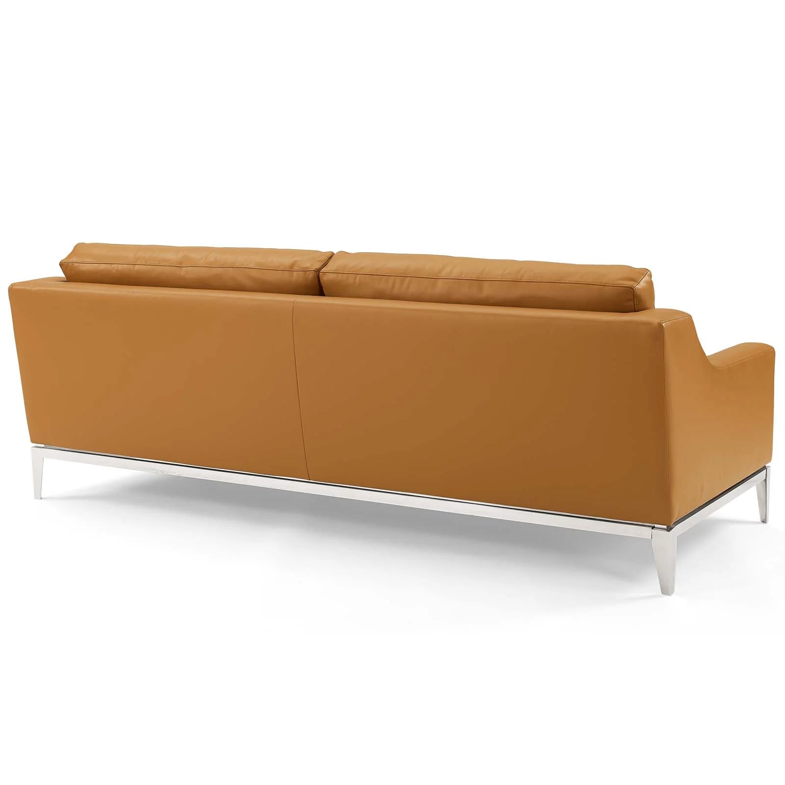 Chaise sans accoudoirs rembourrée en duvet Commix