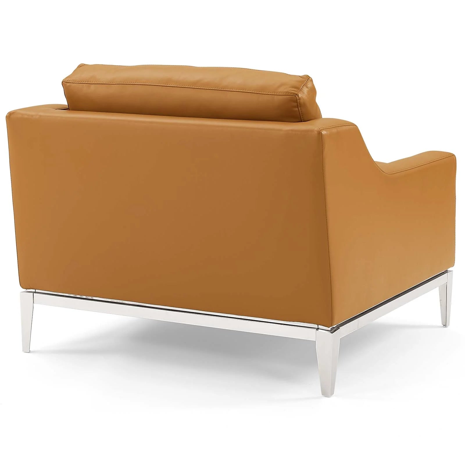 Chaise sans accoudoirs rembourrée en duvet Commix