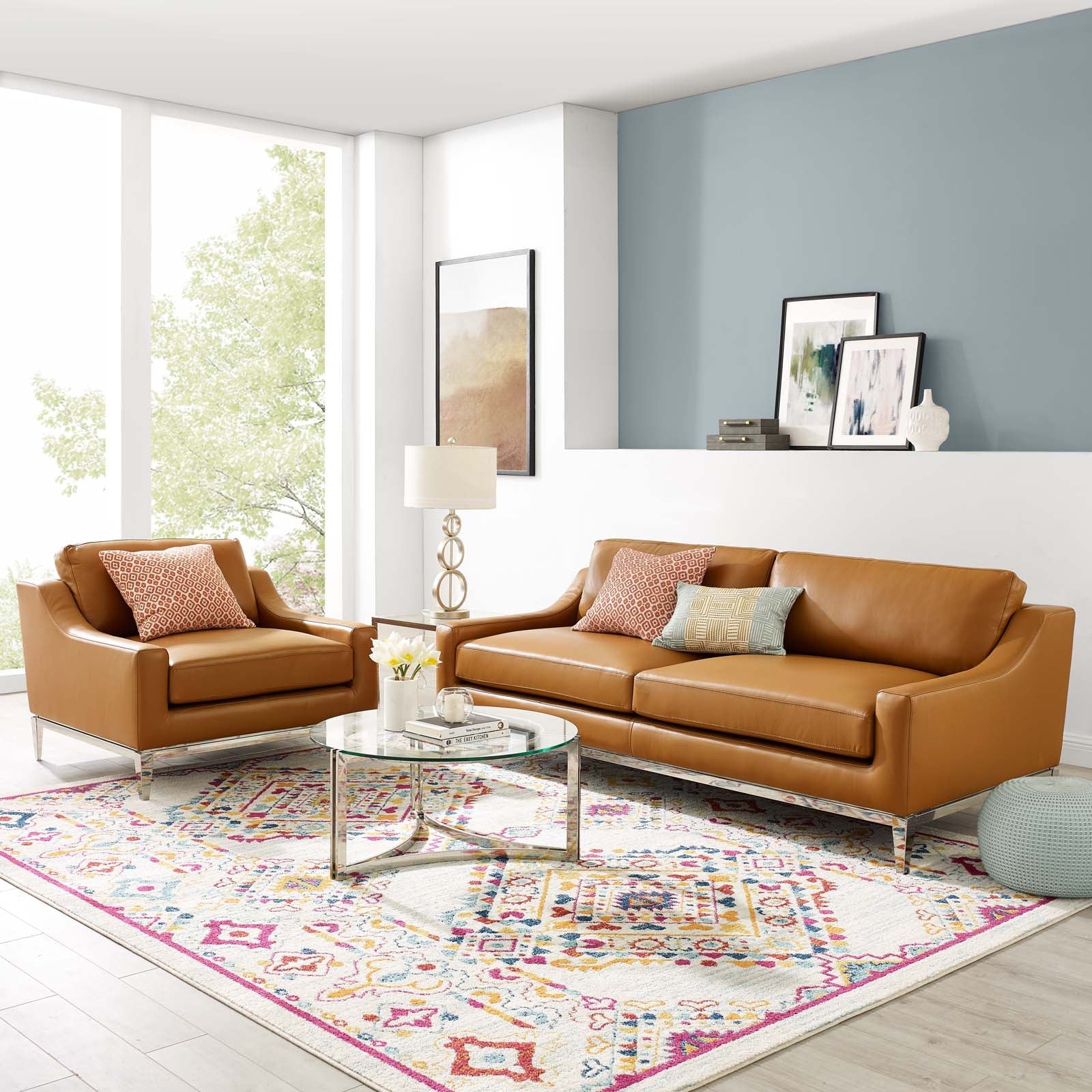 Chaise sans accoudoirs rembourrée en duvet Commix