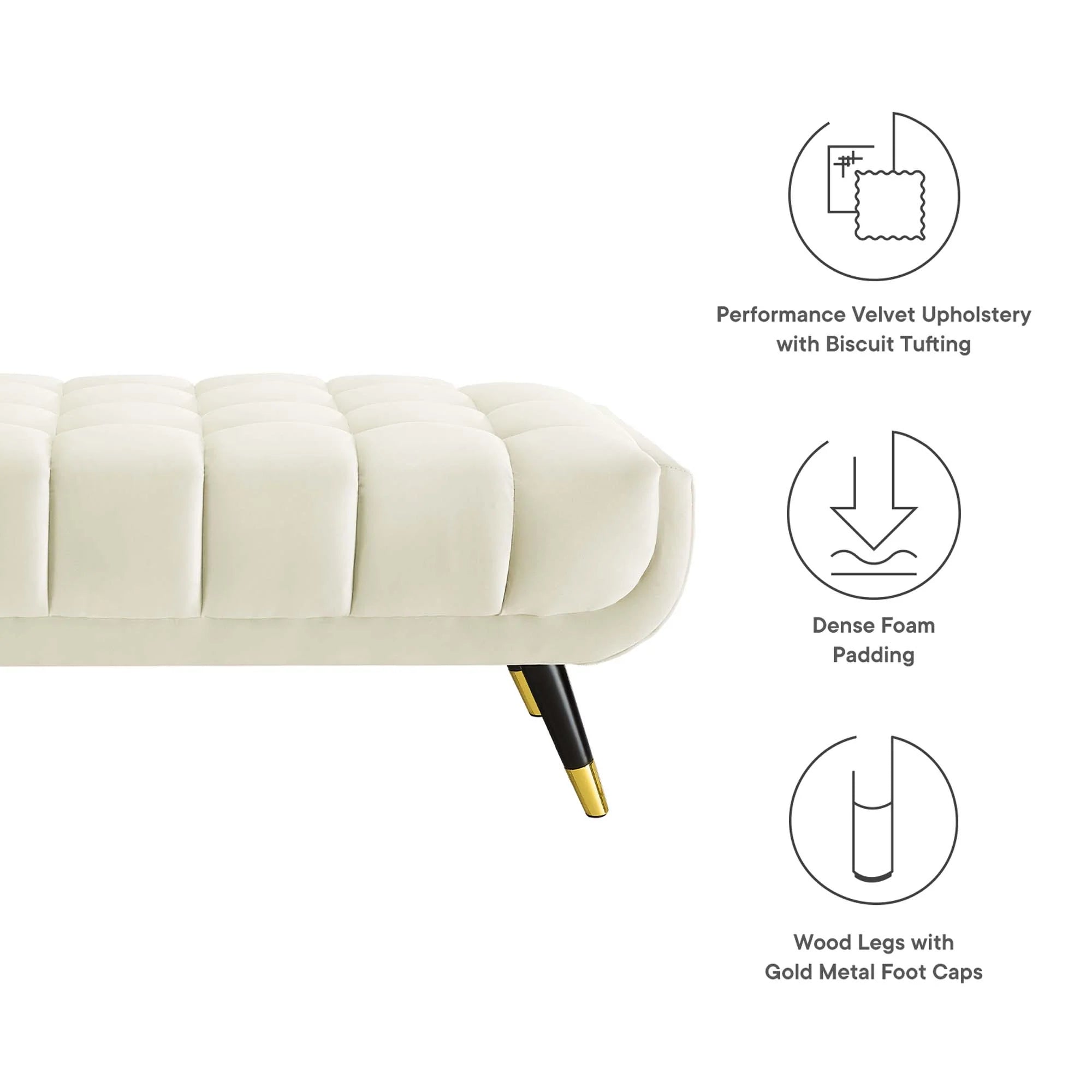 Adept Performance Velvet Bench